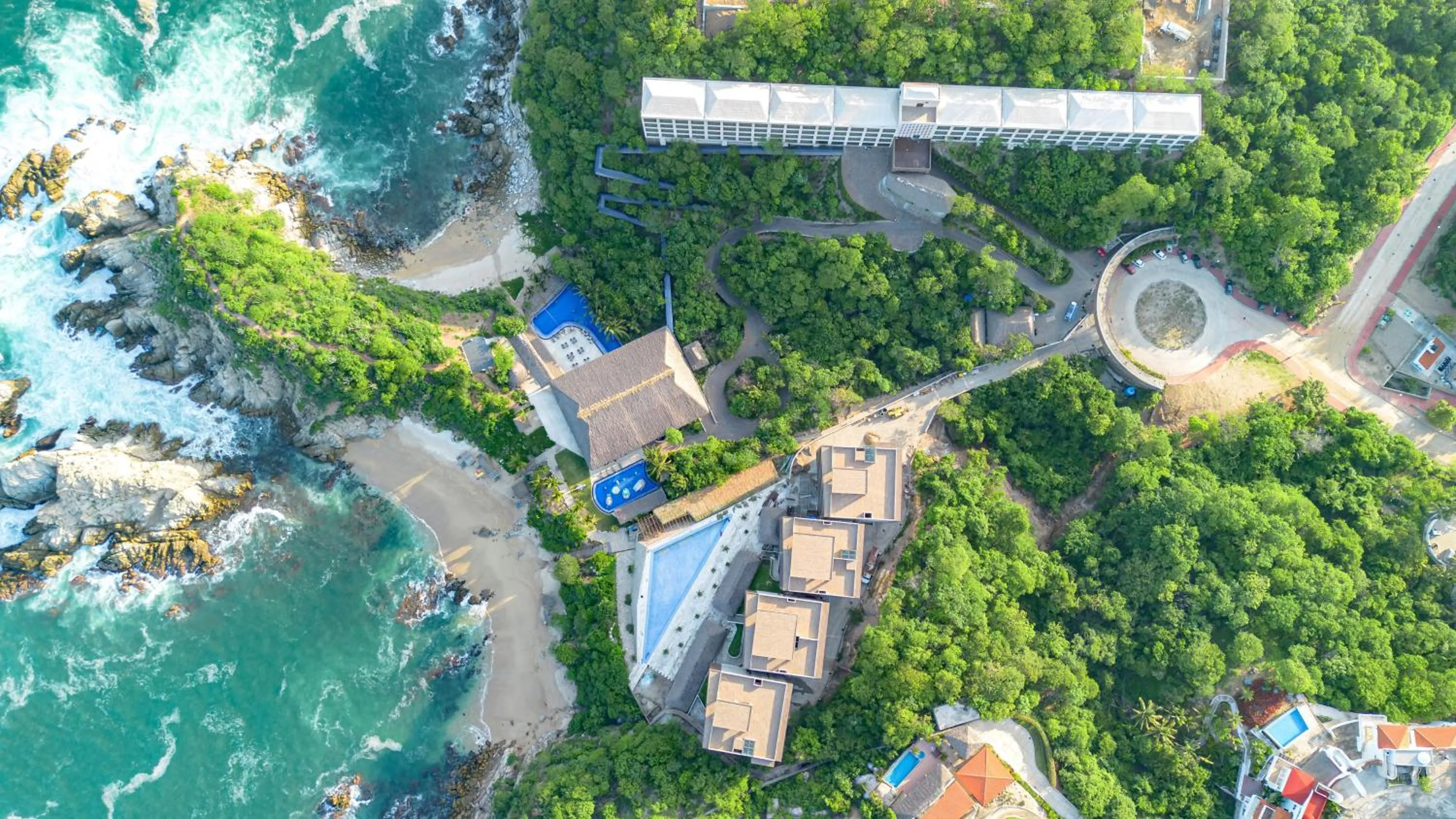 Bird's eye view in Coral Blue Huatulco All Inclusive