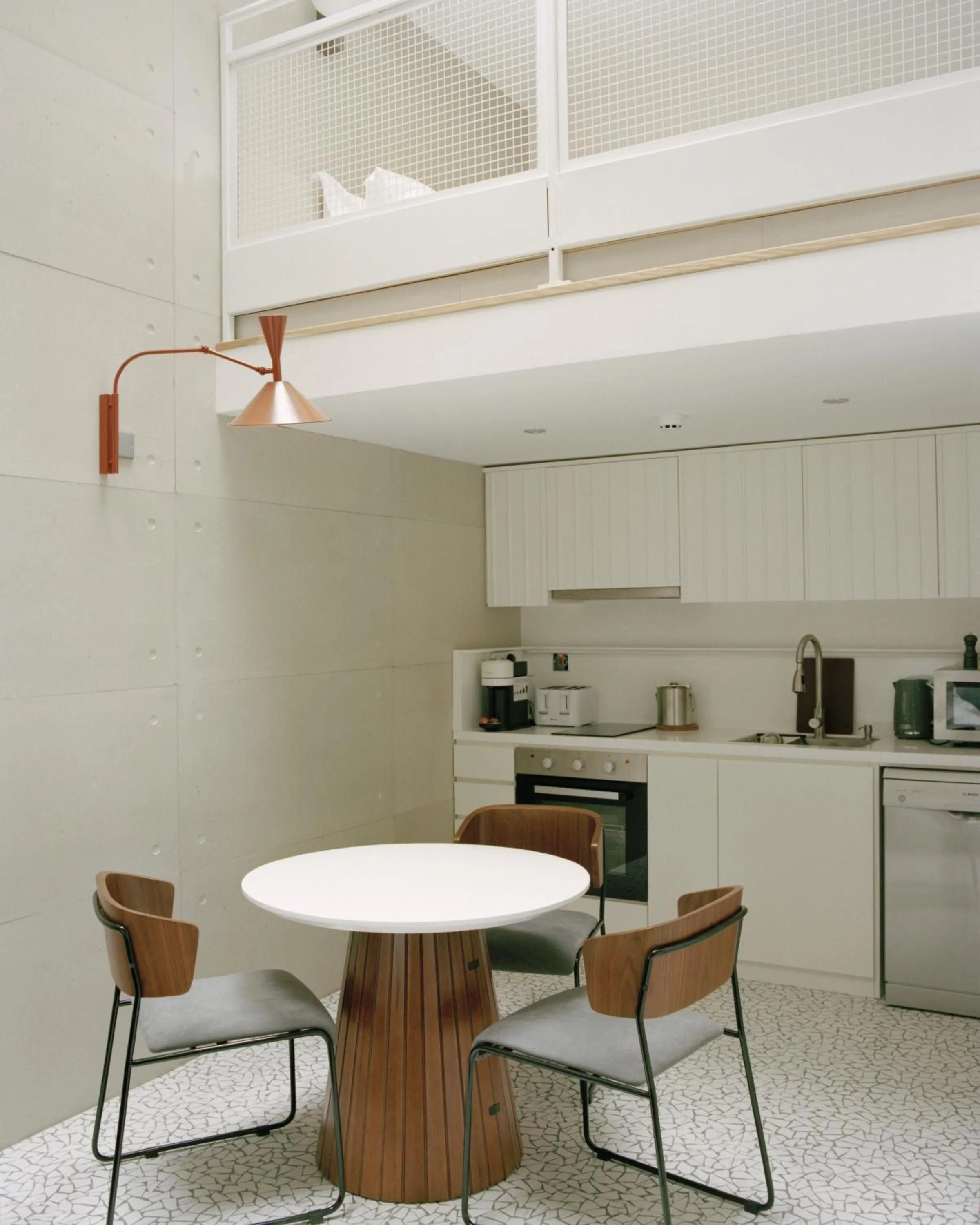 Kitchen or kitchenette in Trueman Court Luxury Serviced Apartments