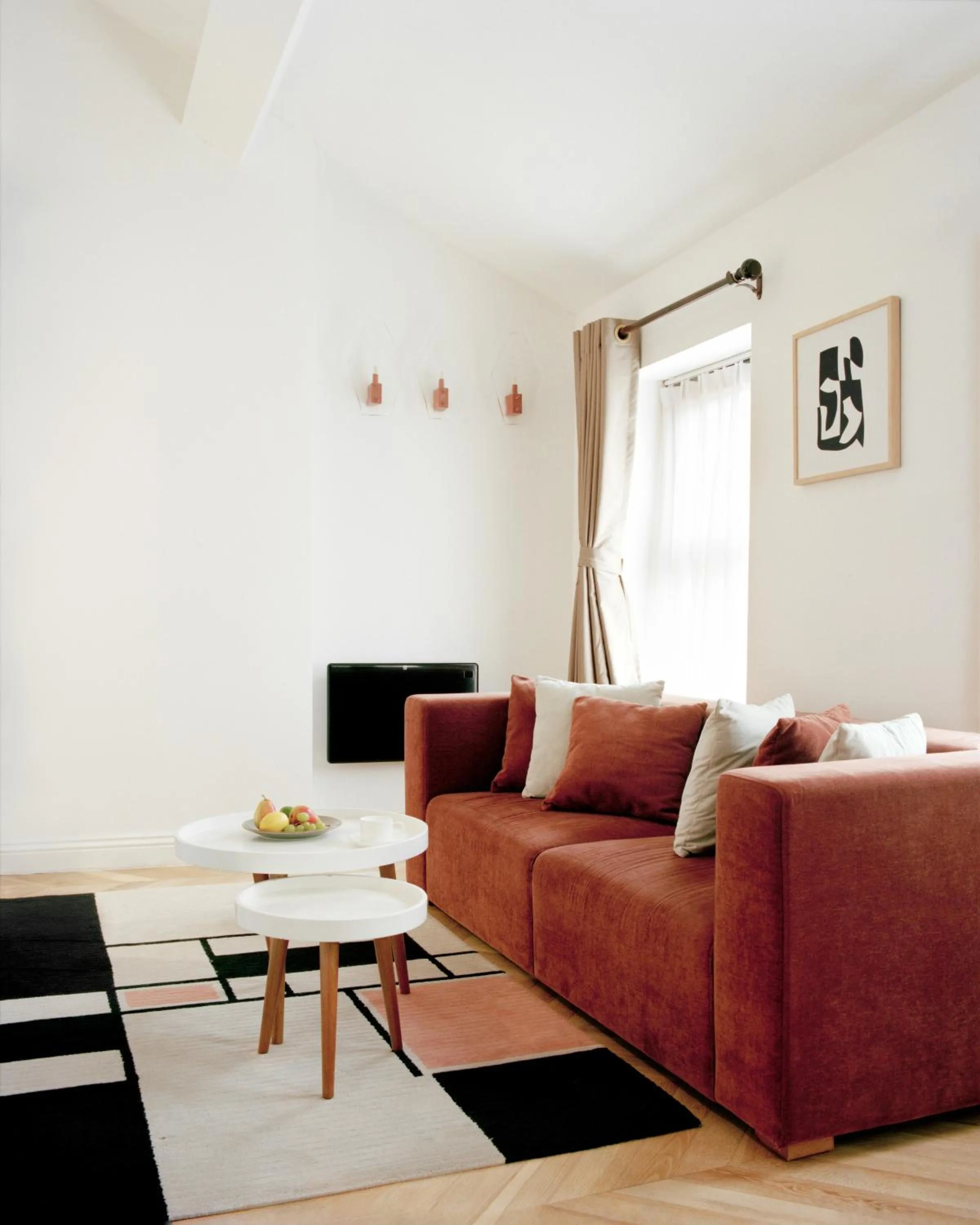 Living room in Trueman Court Luxury Serviced Apartments