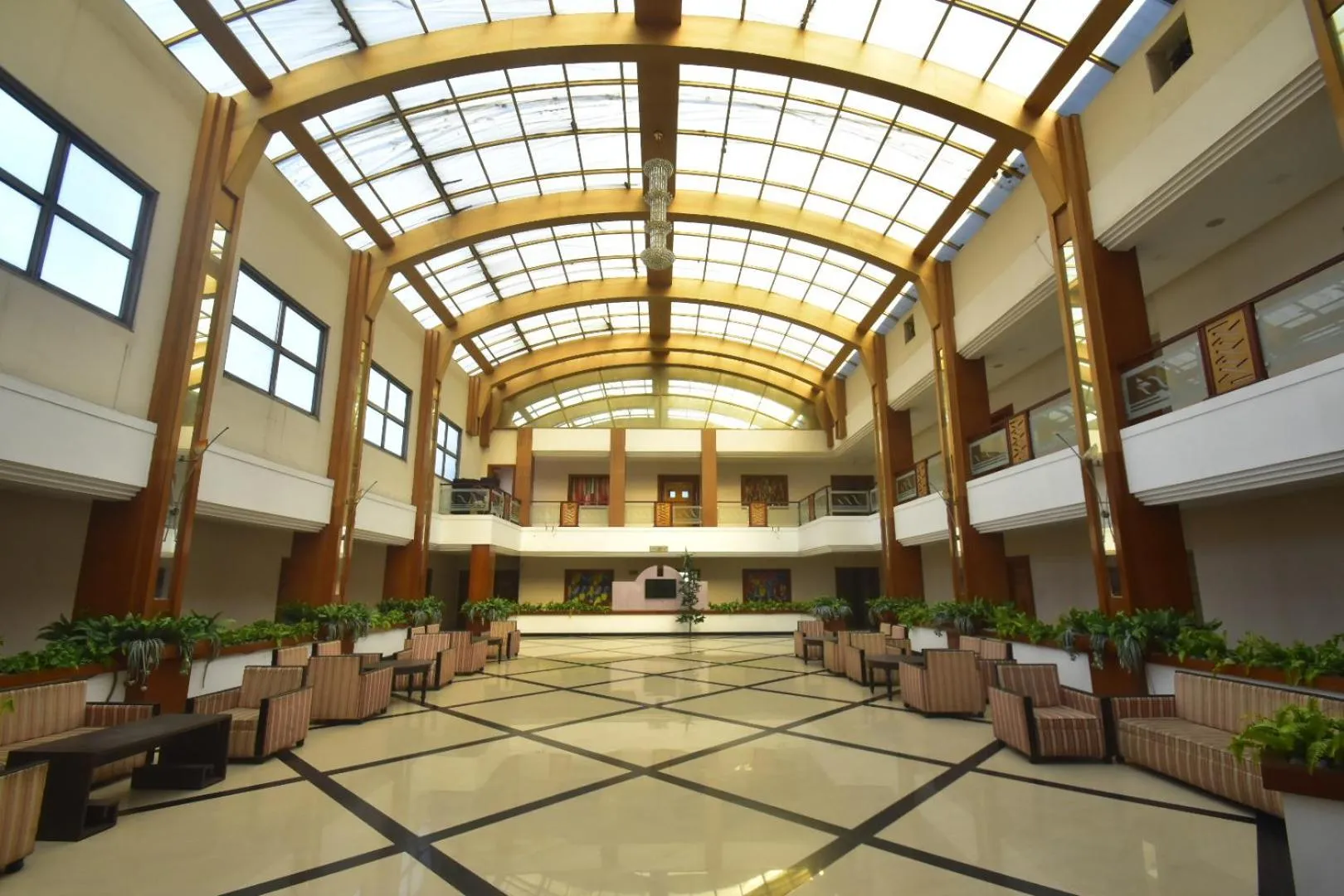 Seating area in Hotel Royal Highness