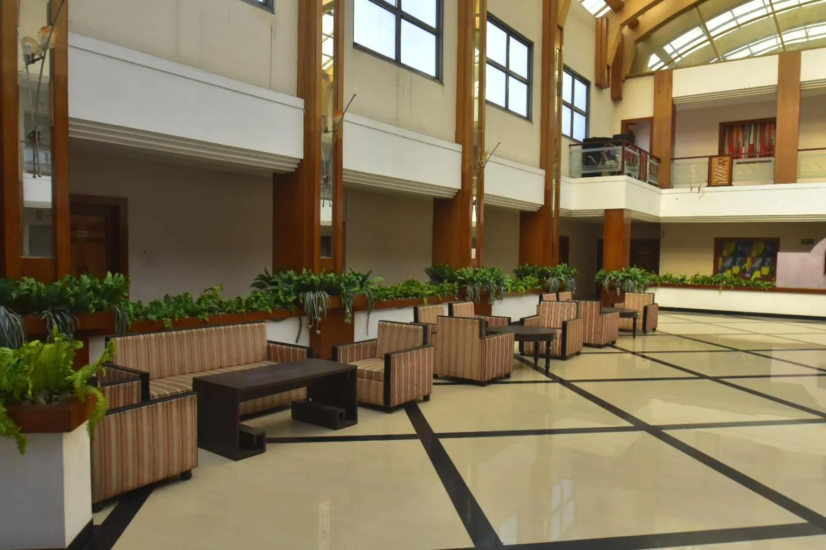 Seating area in Hotel Royal Highness