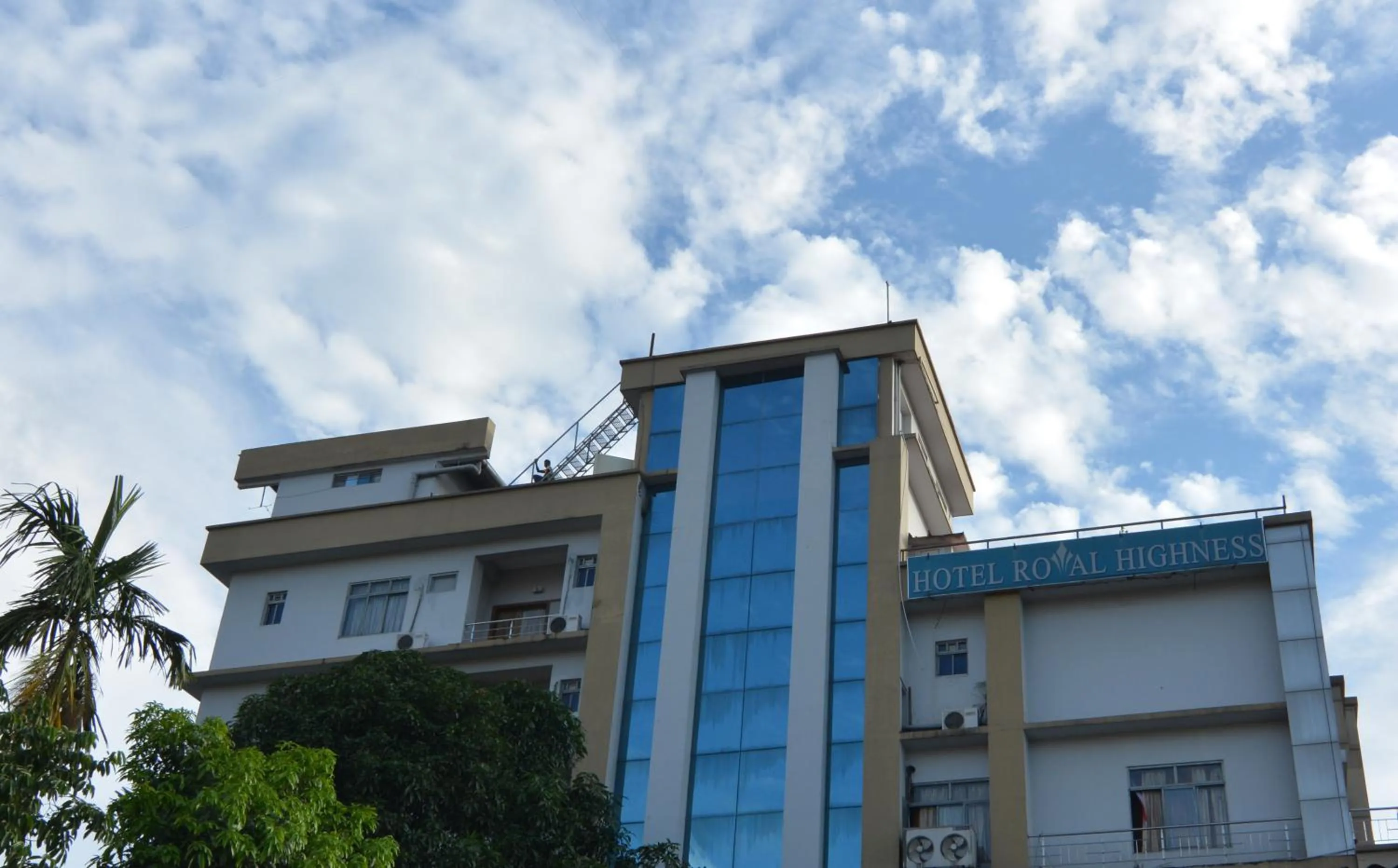 Bird's eye view in Hotel Royal Highness