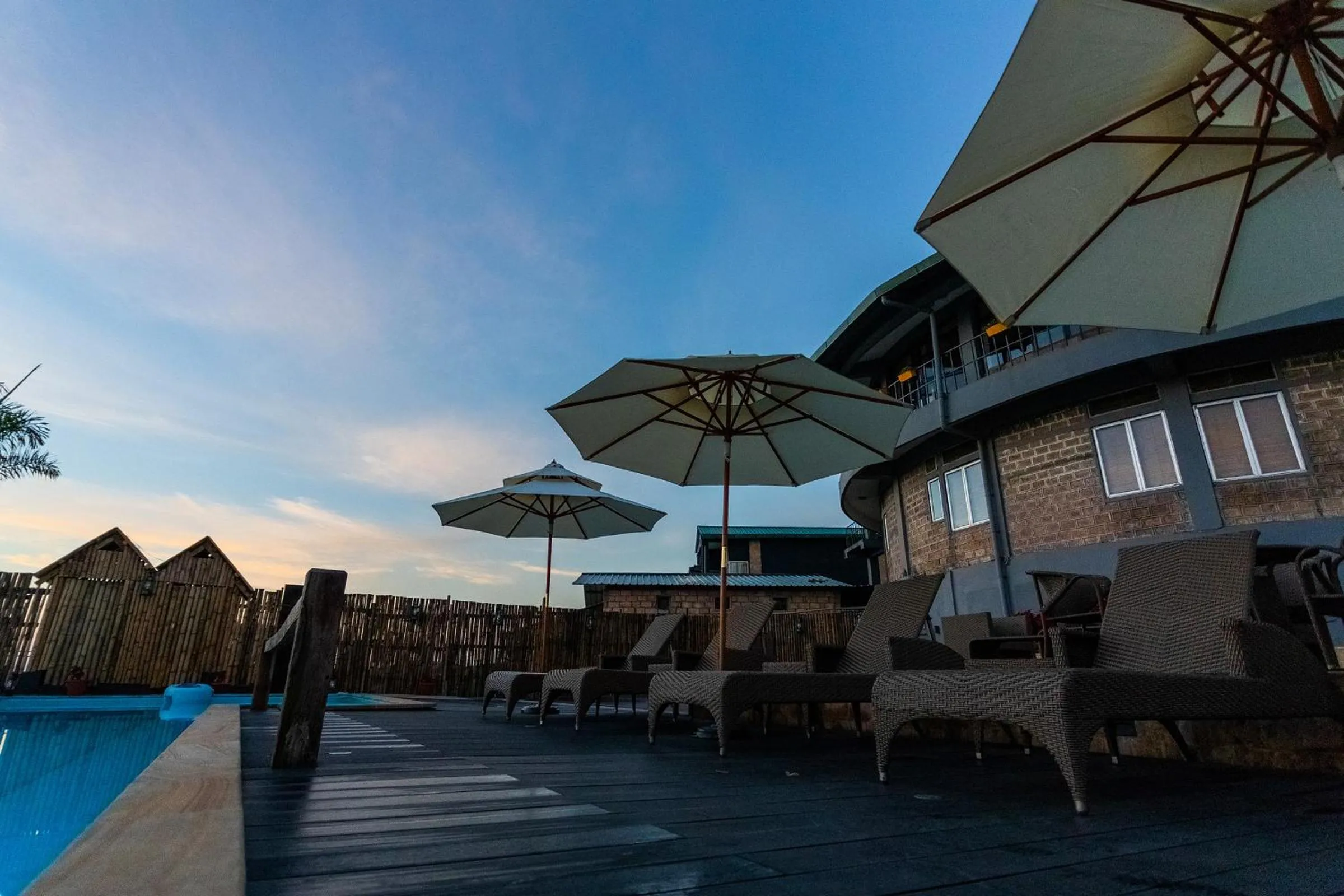 Swimming pool in Polo Cherrapunjee Resort