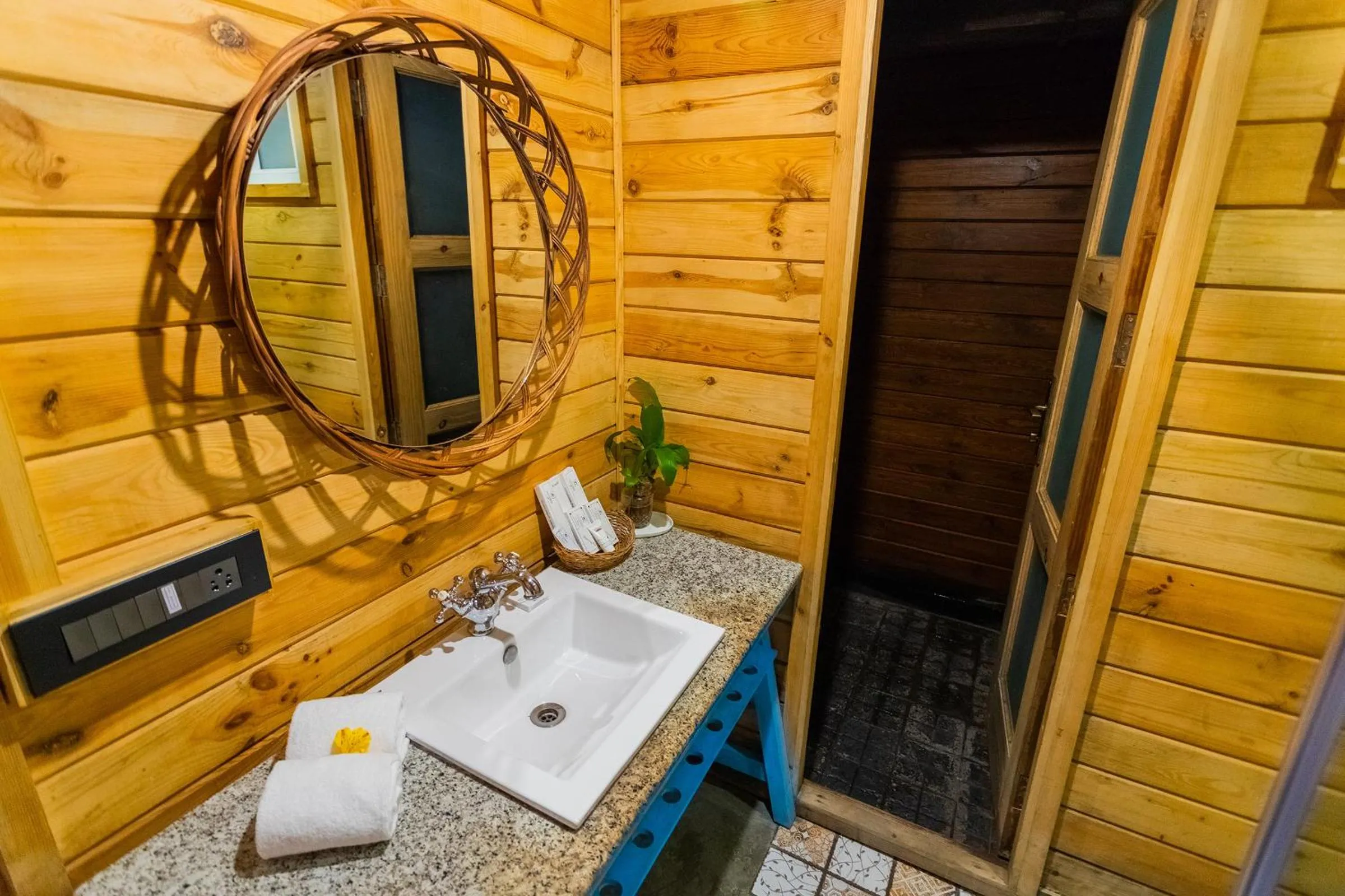 Bathroom in Polo Cherrapunjee Resort