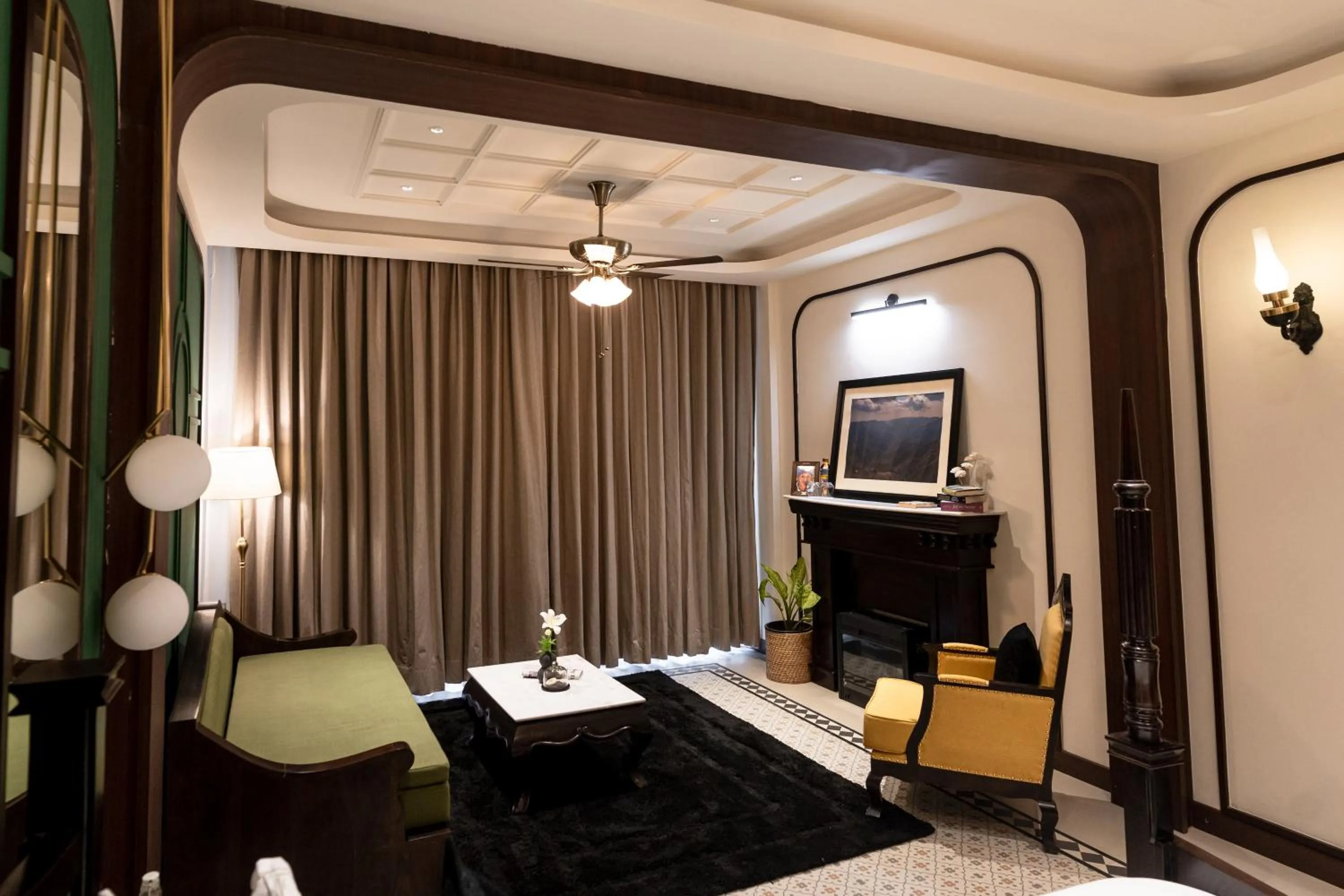 Living room in Polo Cherrapunjee Resort