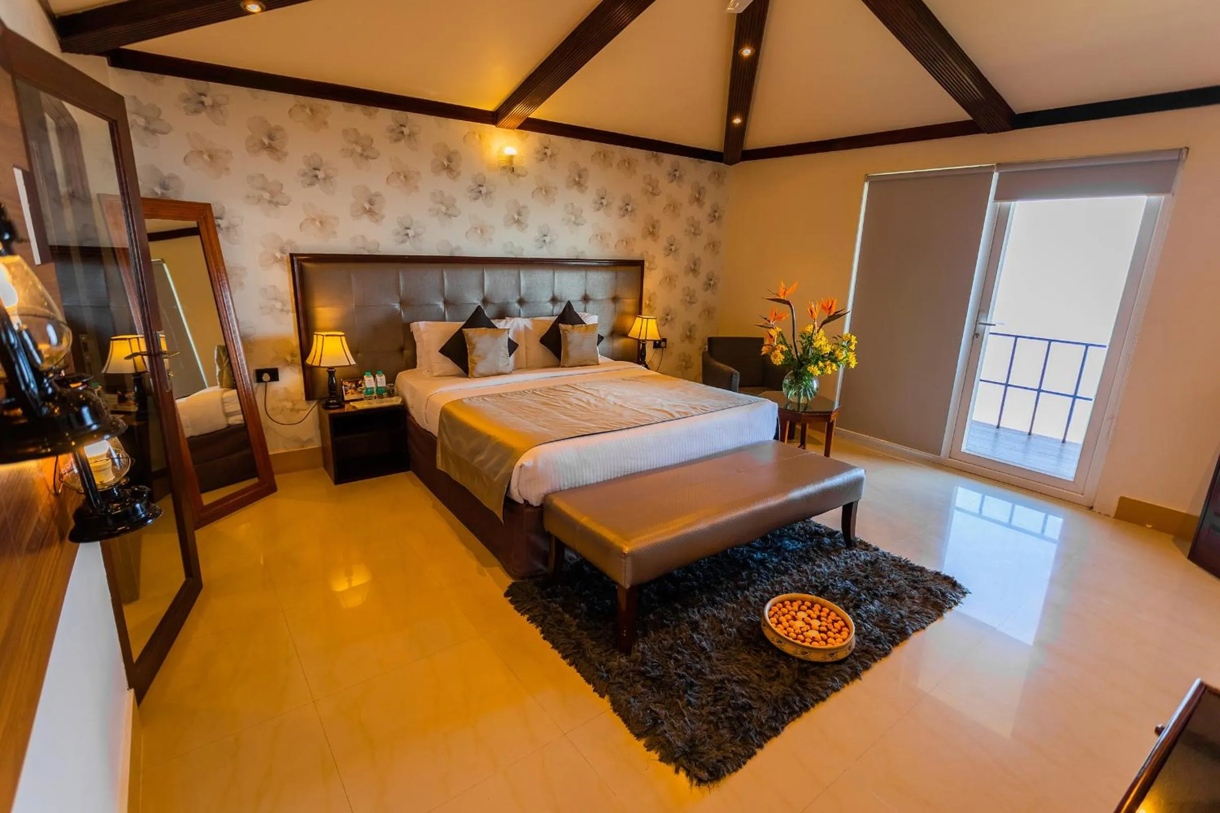 Bed in Polo Cherrapunjee Resort