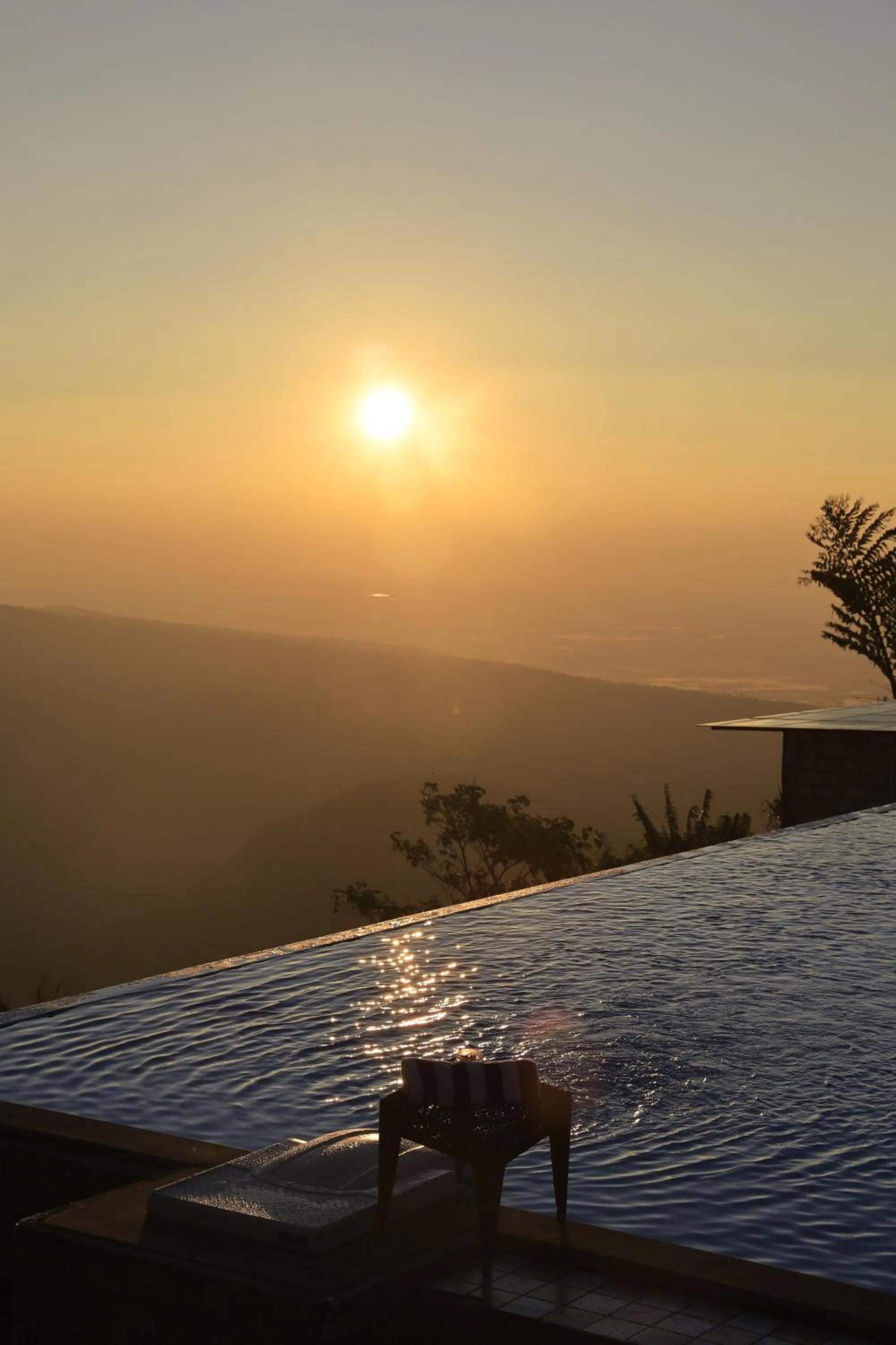 Pool view in Polo Cherrapunjee Resort