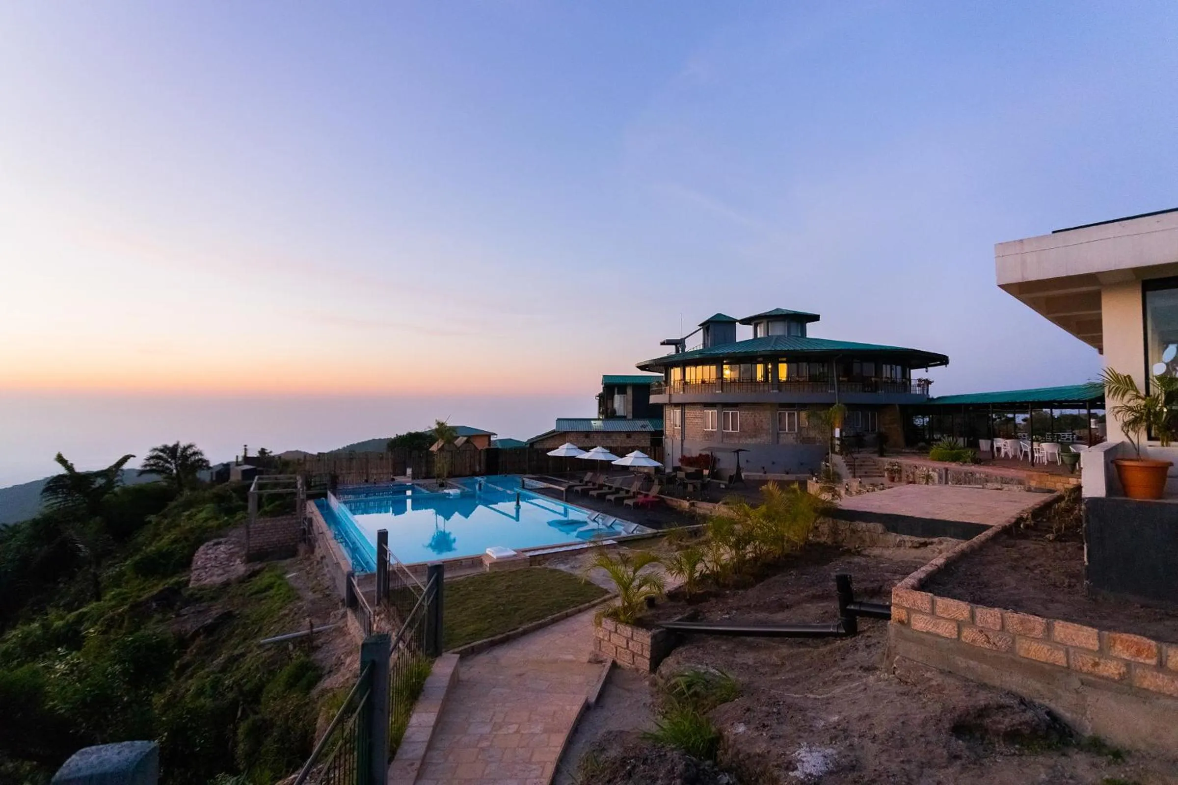 Property building in Polo Cherrapunjee Resort