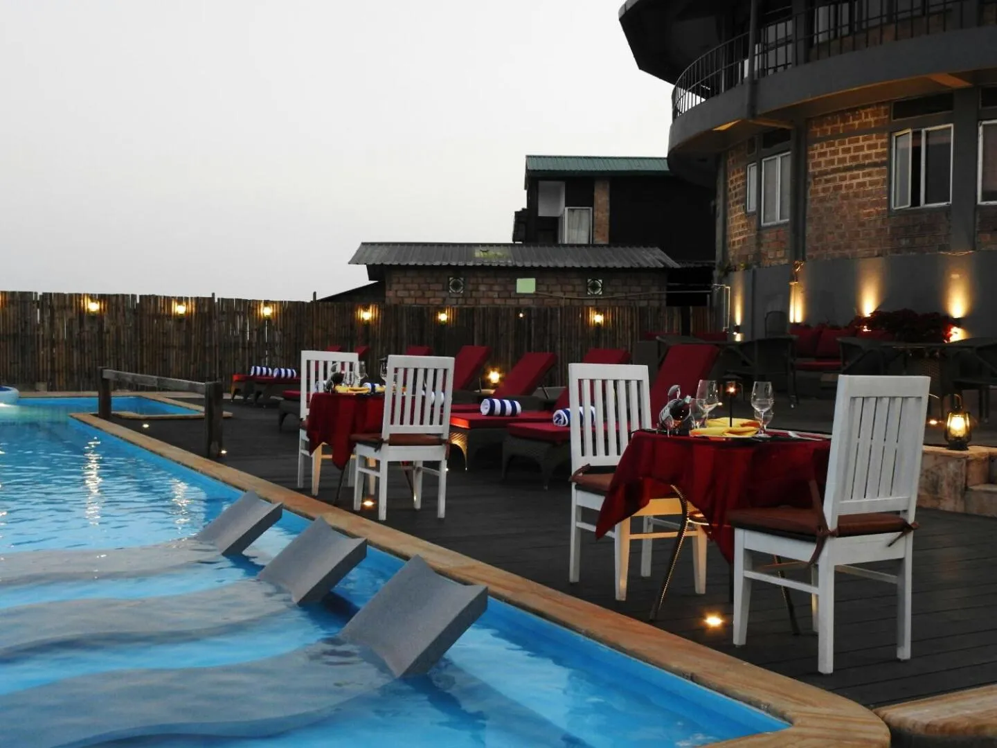 Swimming pool in Polo Cherrapunjee Resort