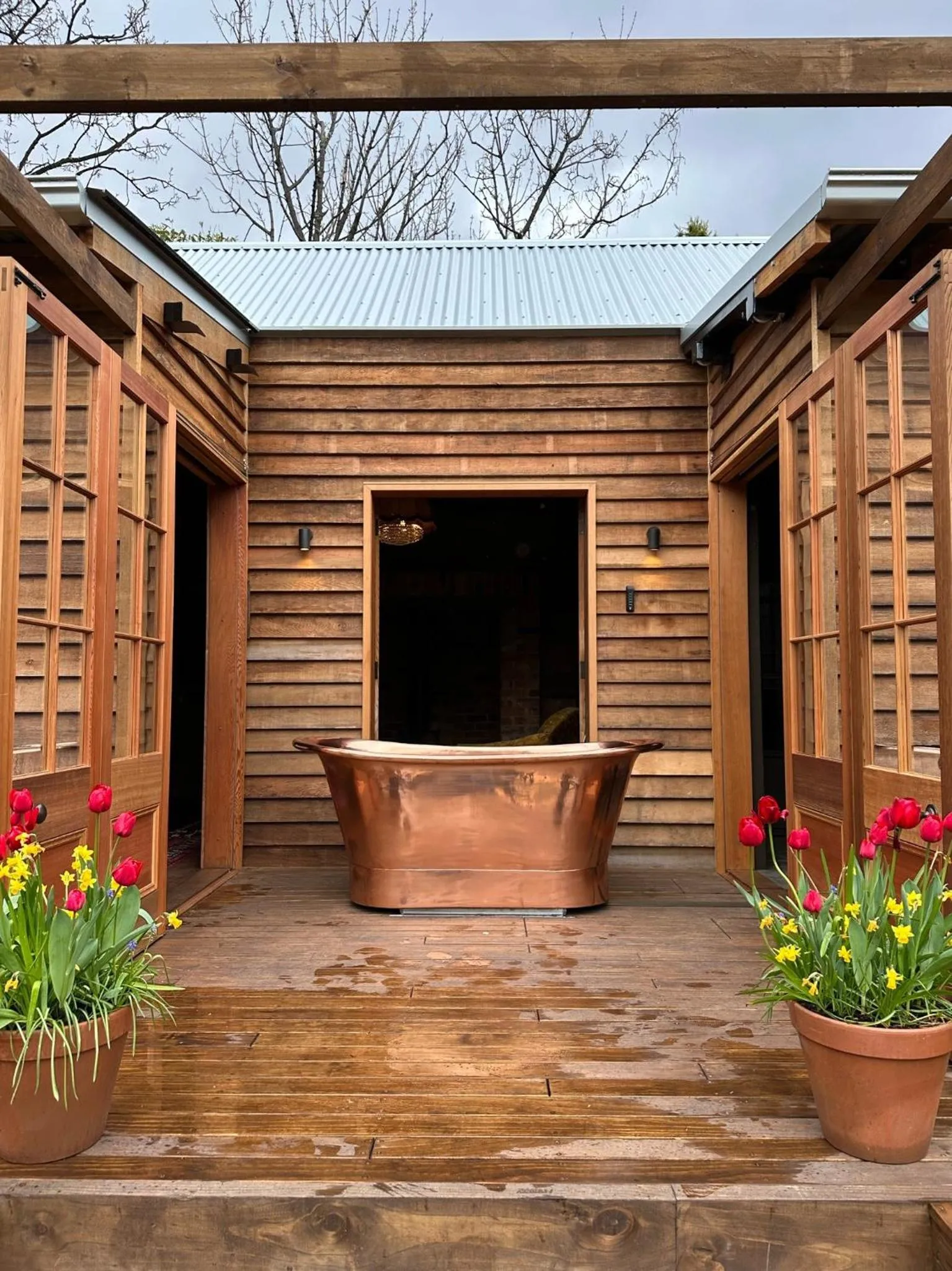 Open Air Bath in Old Bishop's Quarters