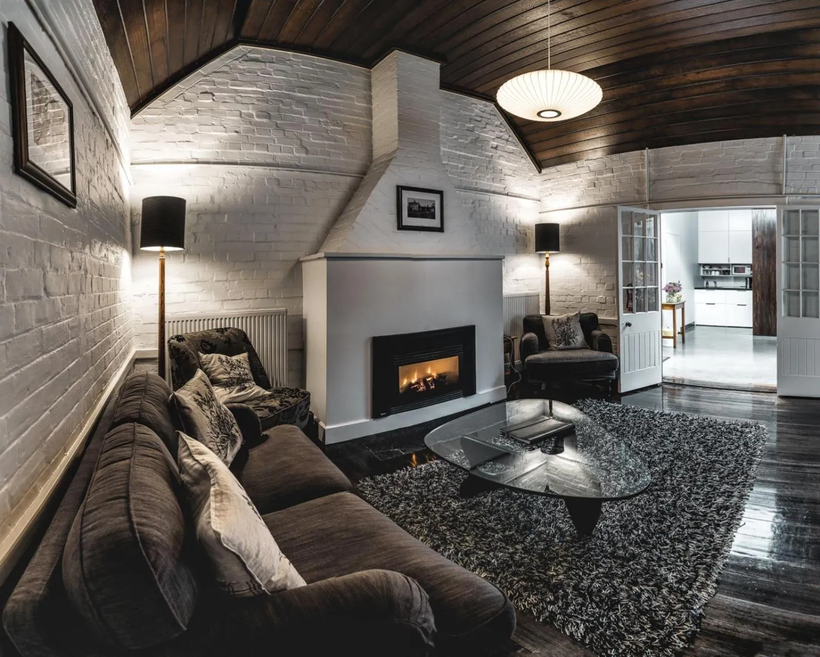 Seating area in Old Bishop's Quarters