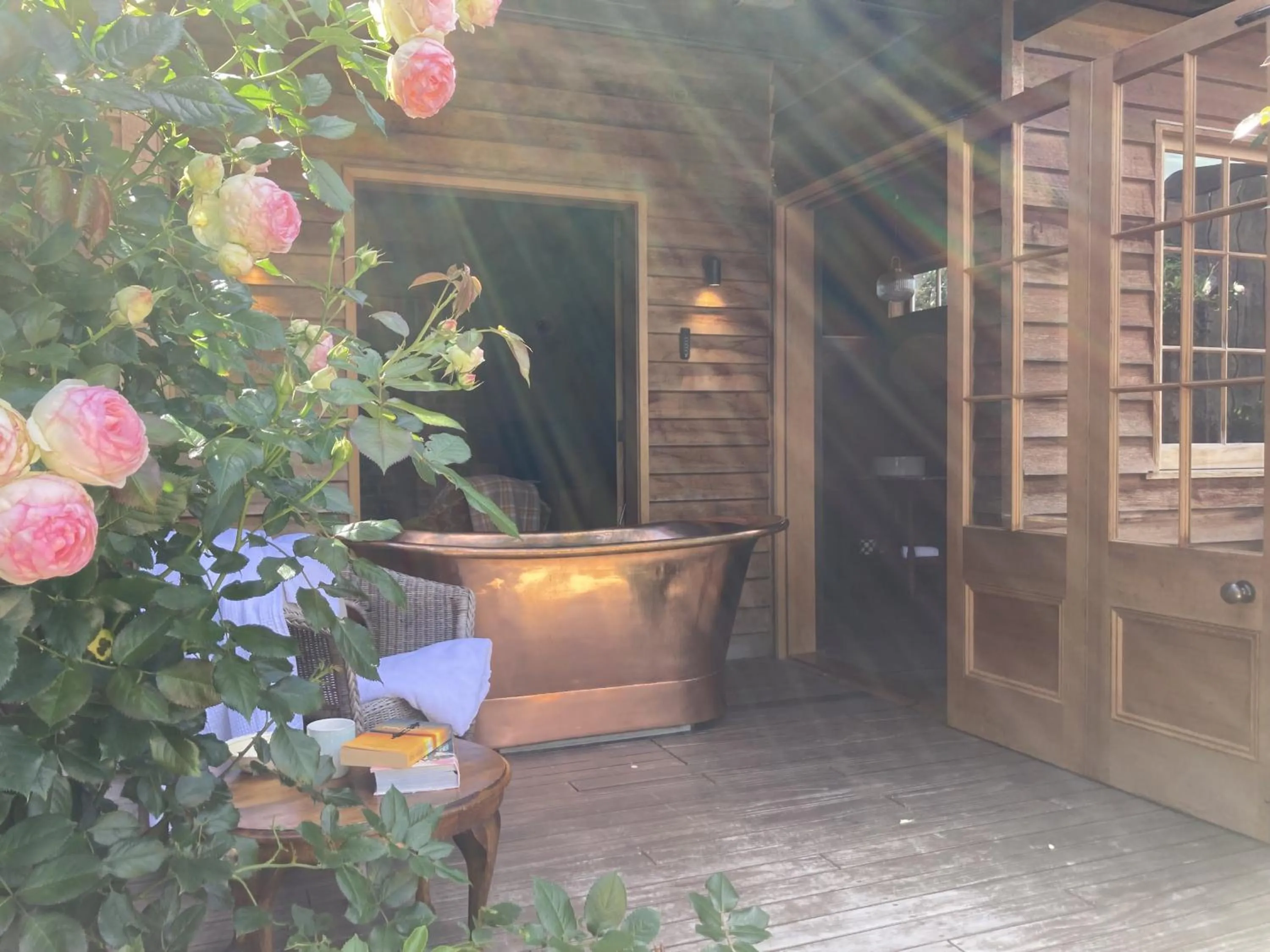 Open Air Bath in Old Bishop's Quarters
