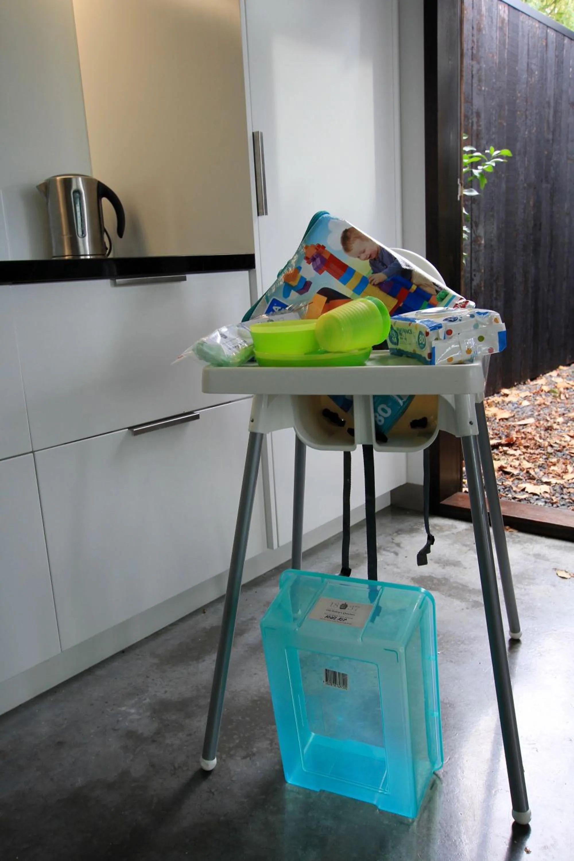 young children in Old Bishop's Quarters