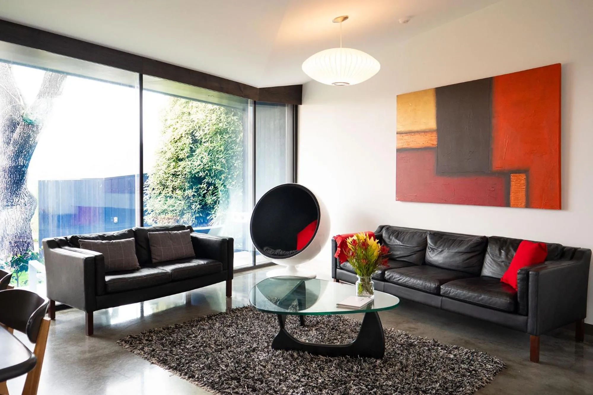 Seating area in Old Bishop's Quarters