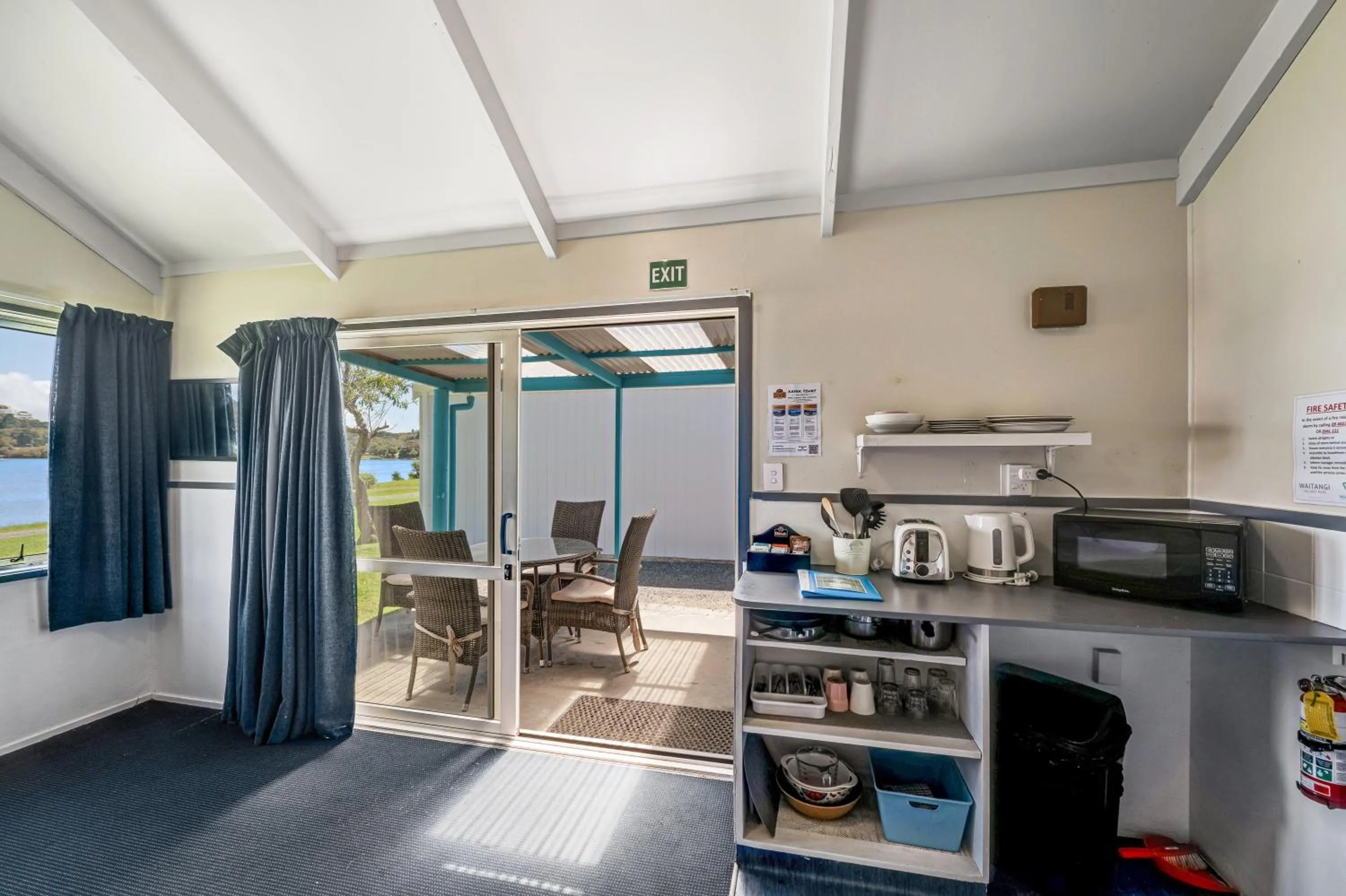 Coffee/tea facilities in Waitangi Holiday Park