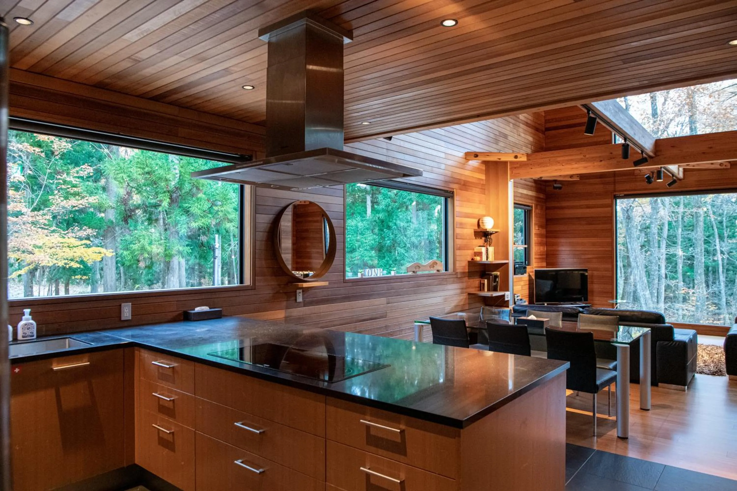 Kitchen or kitchenette in Phoenix Chalets by HHG