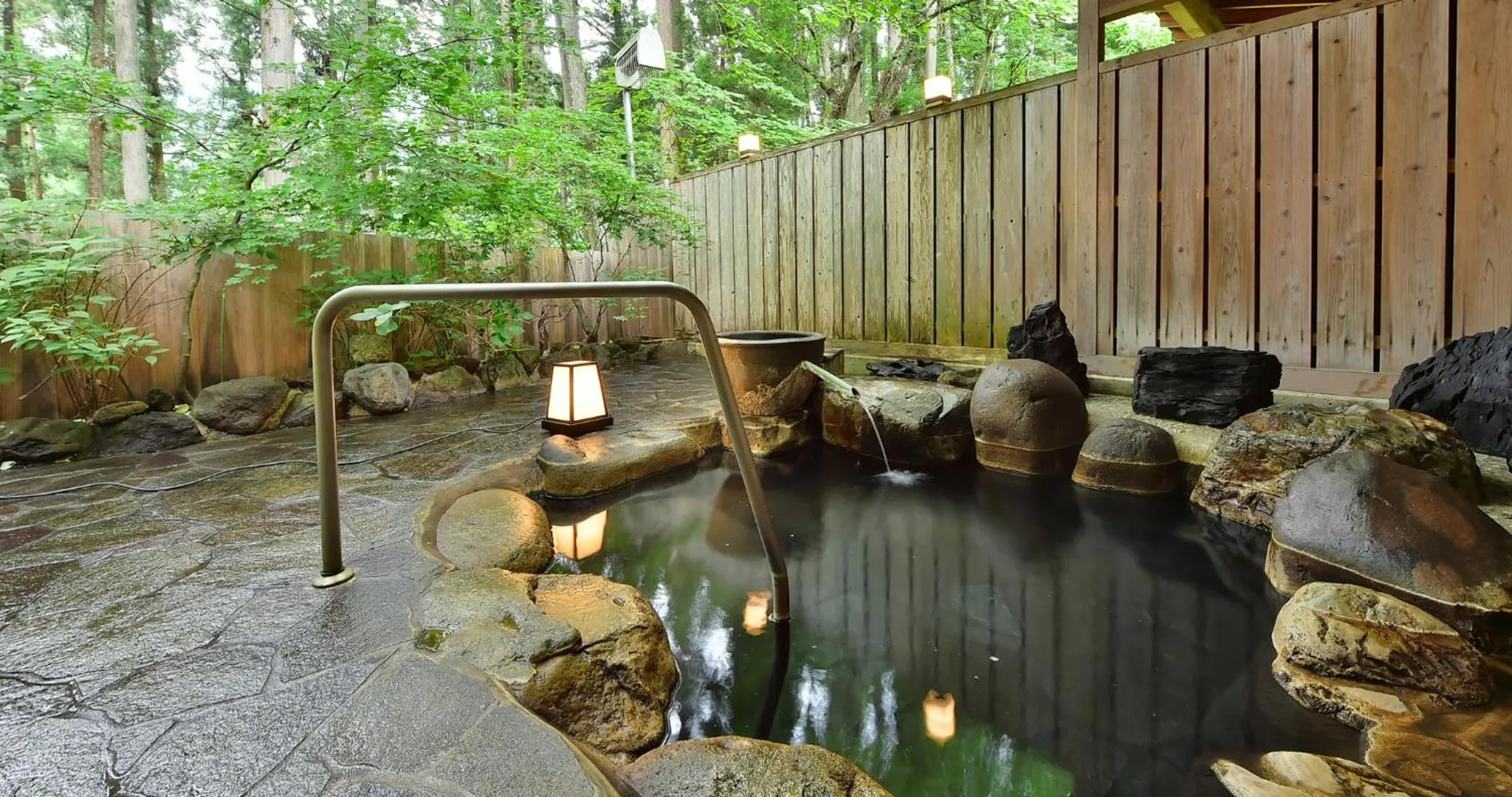 Open Air Bath in Kotobuki