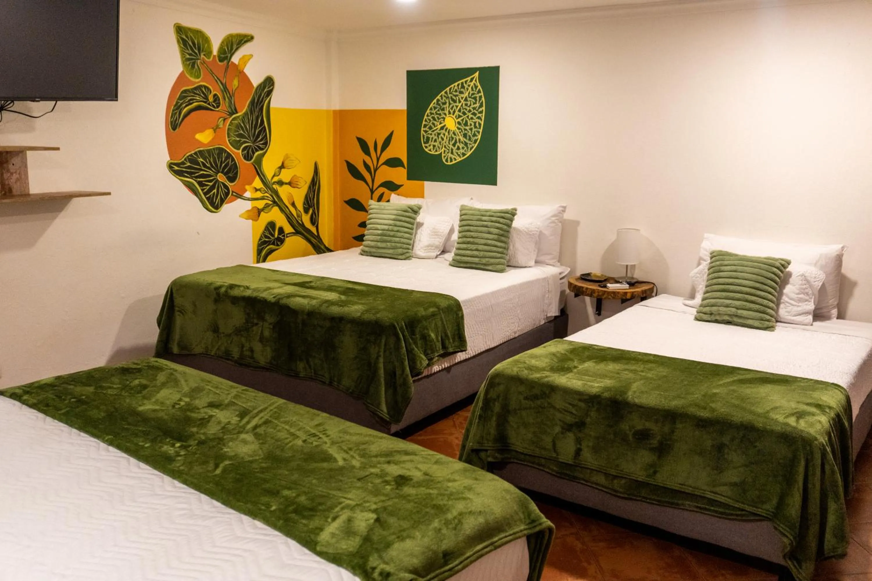 Bed in Candilejo Hotel Boutique