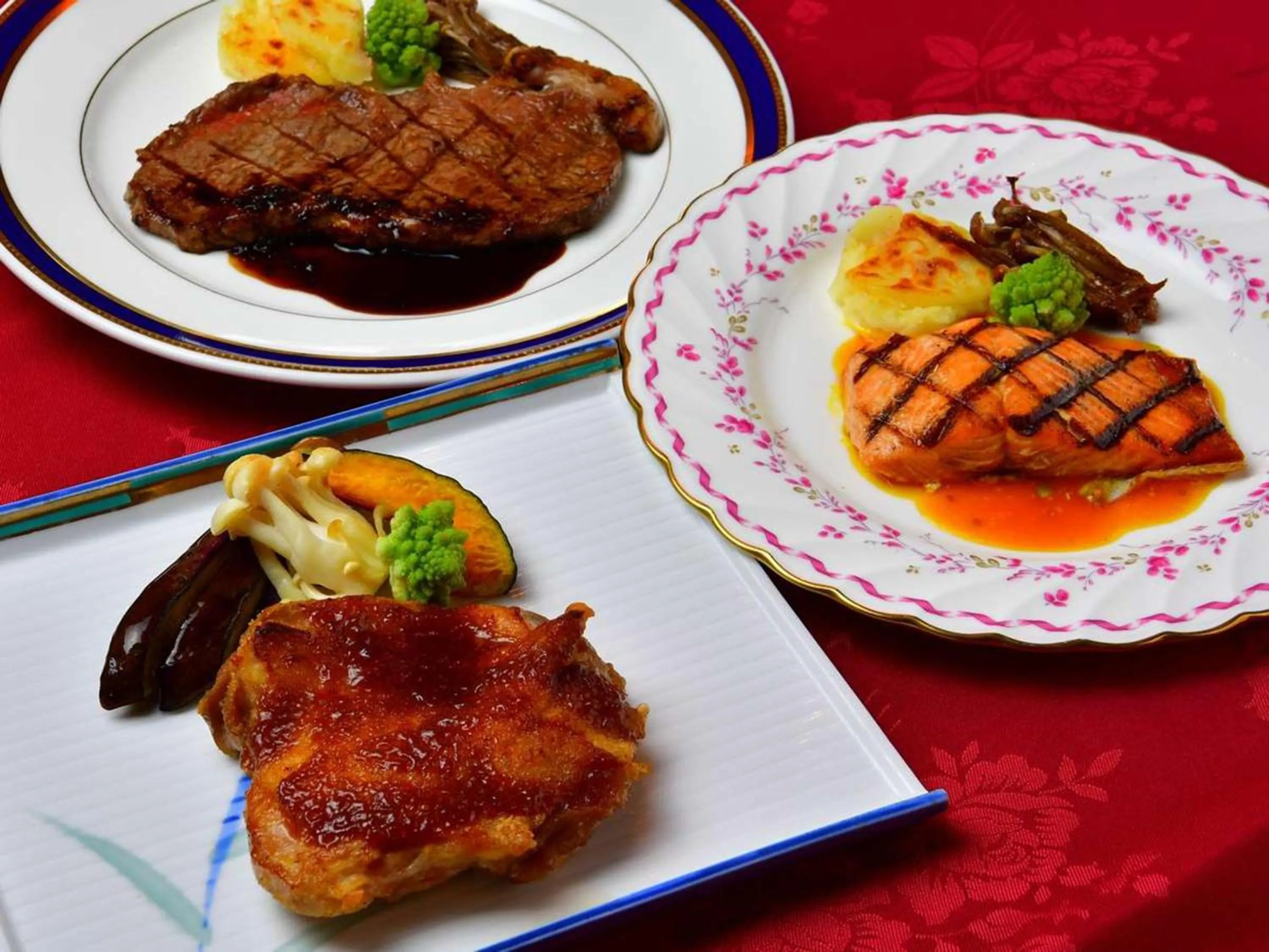 Food in Shigakogen Prince Hotel