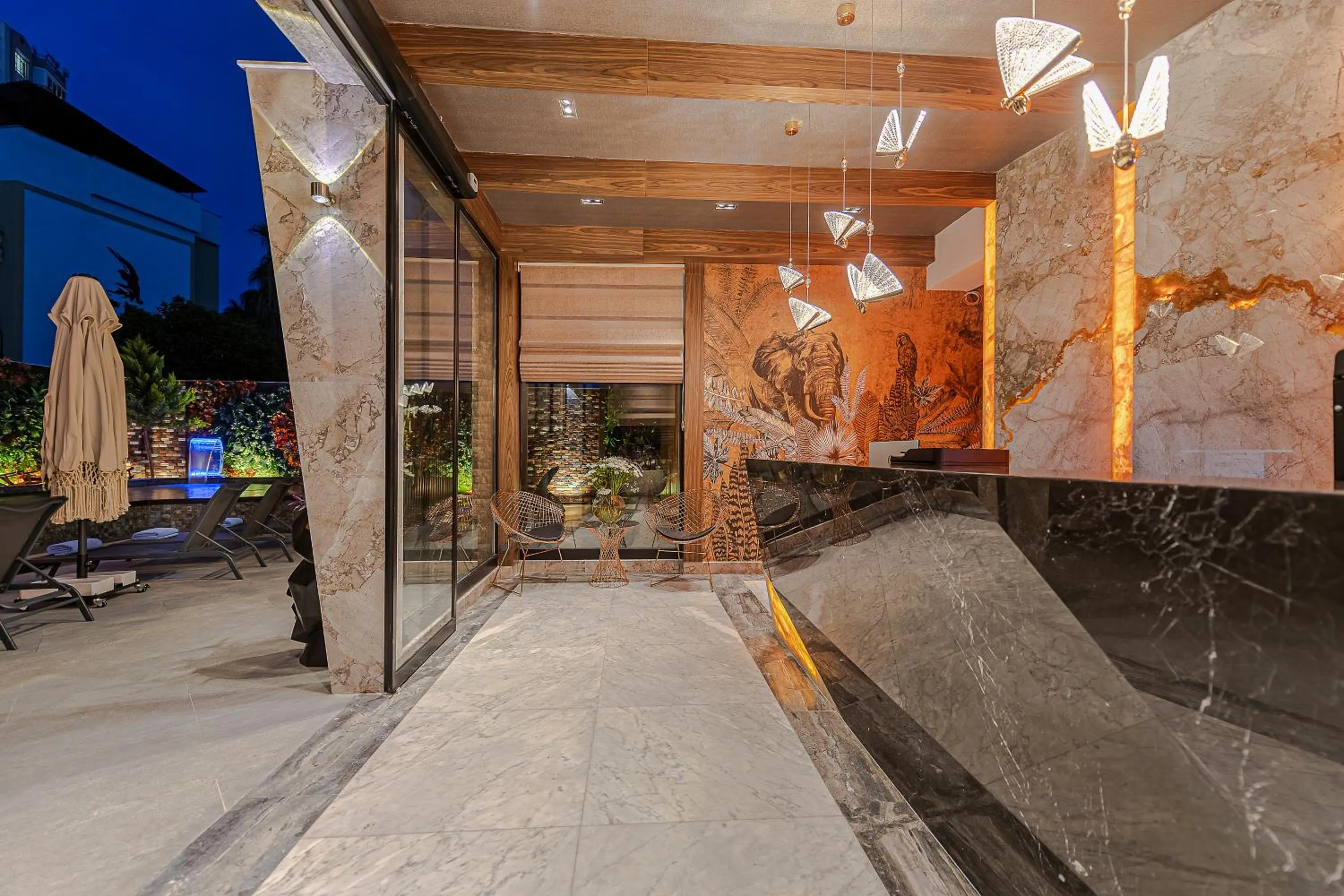 Lobby or reception in Sealife Royal