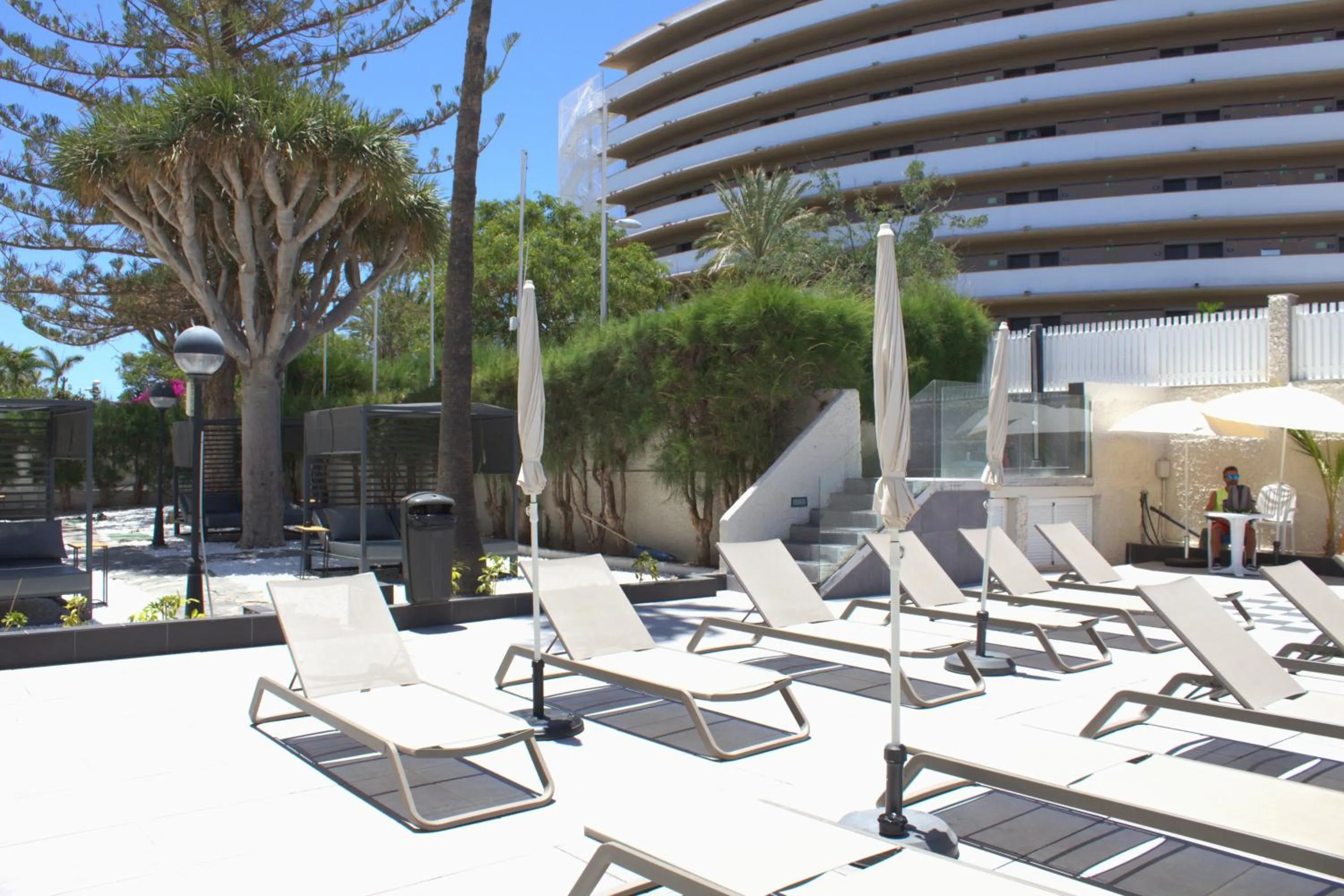 sunbed in Apartamentos Fayna