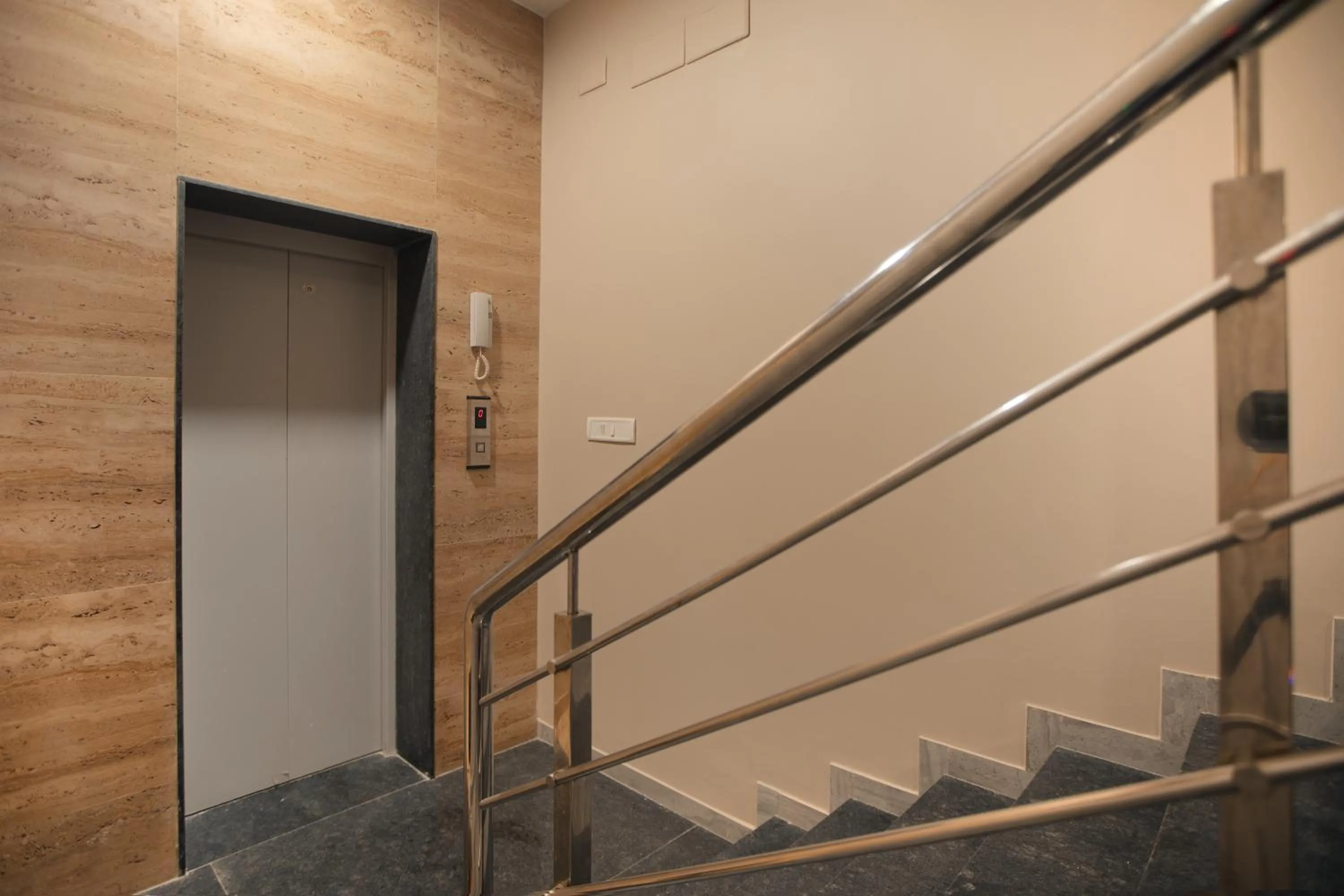 elevator in The Madras Grand