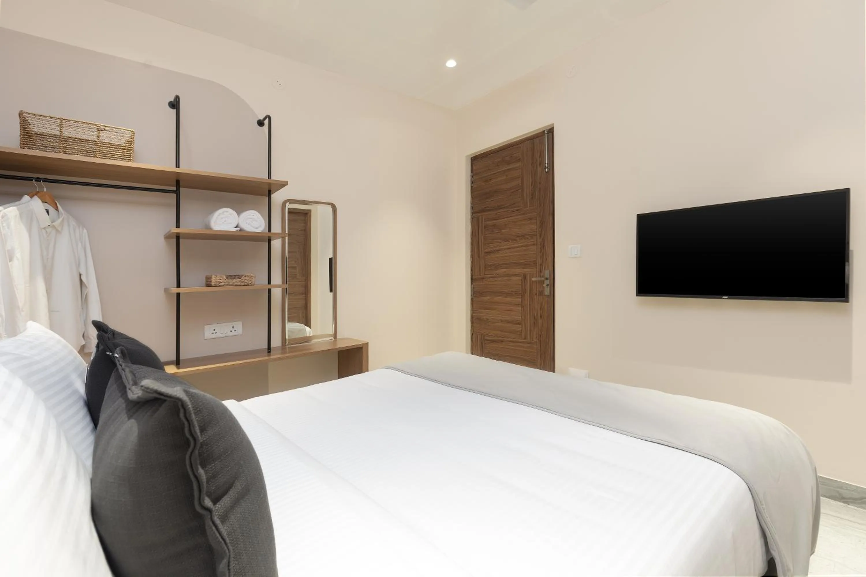 Bedroom, Bed in The Madras Grand