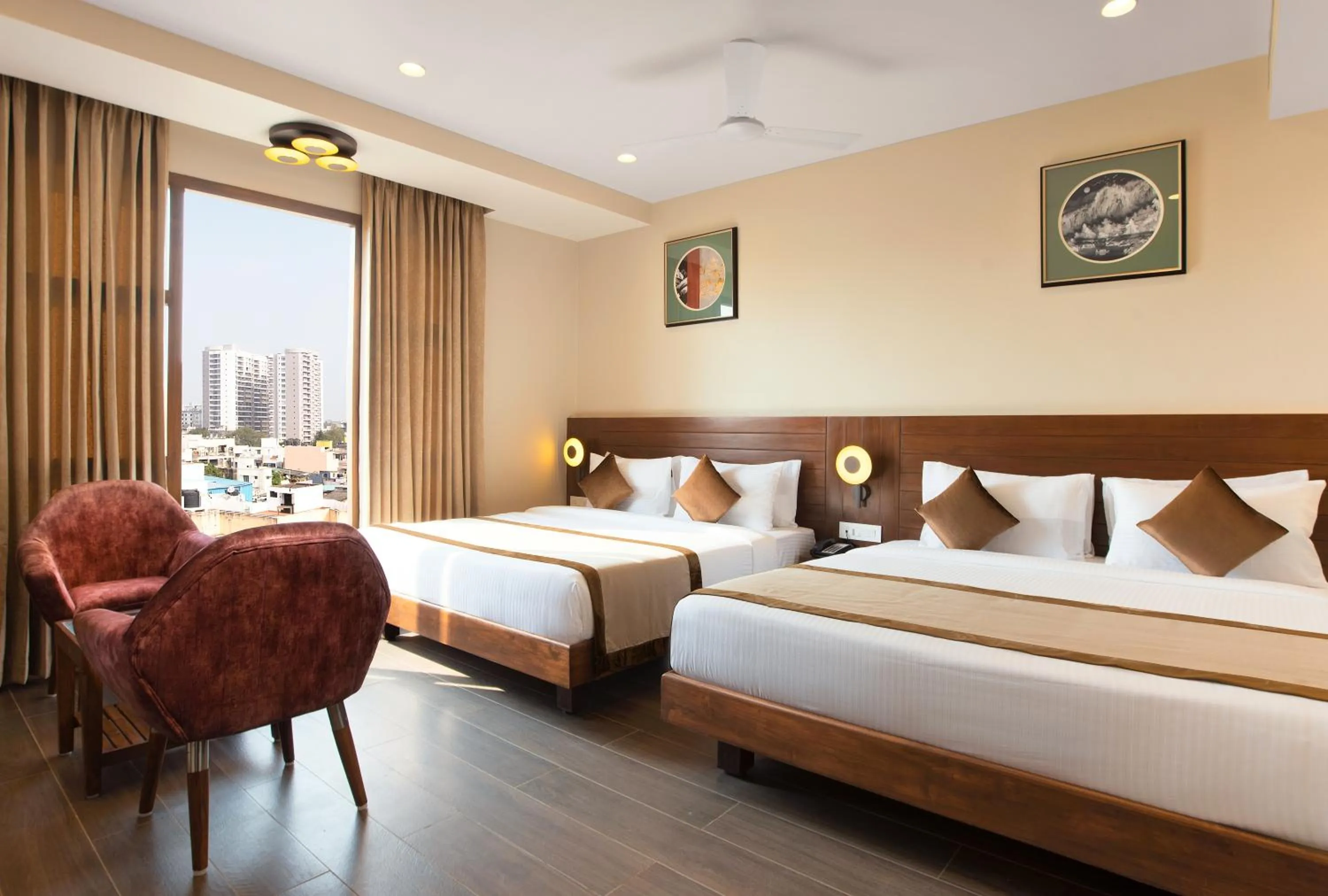 Bed in The Madras Grand