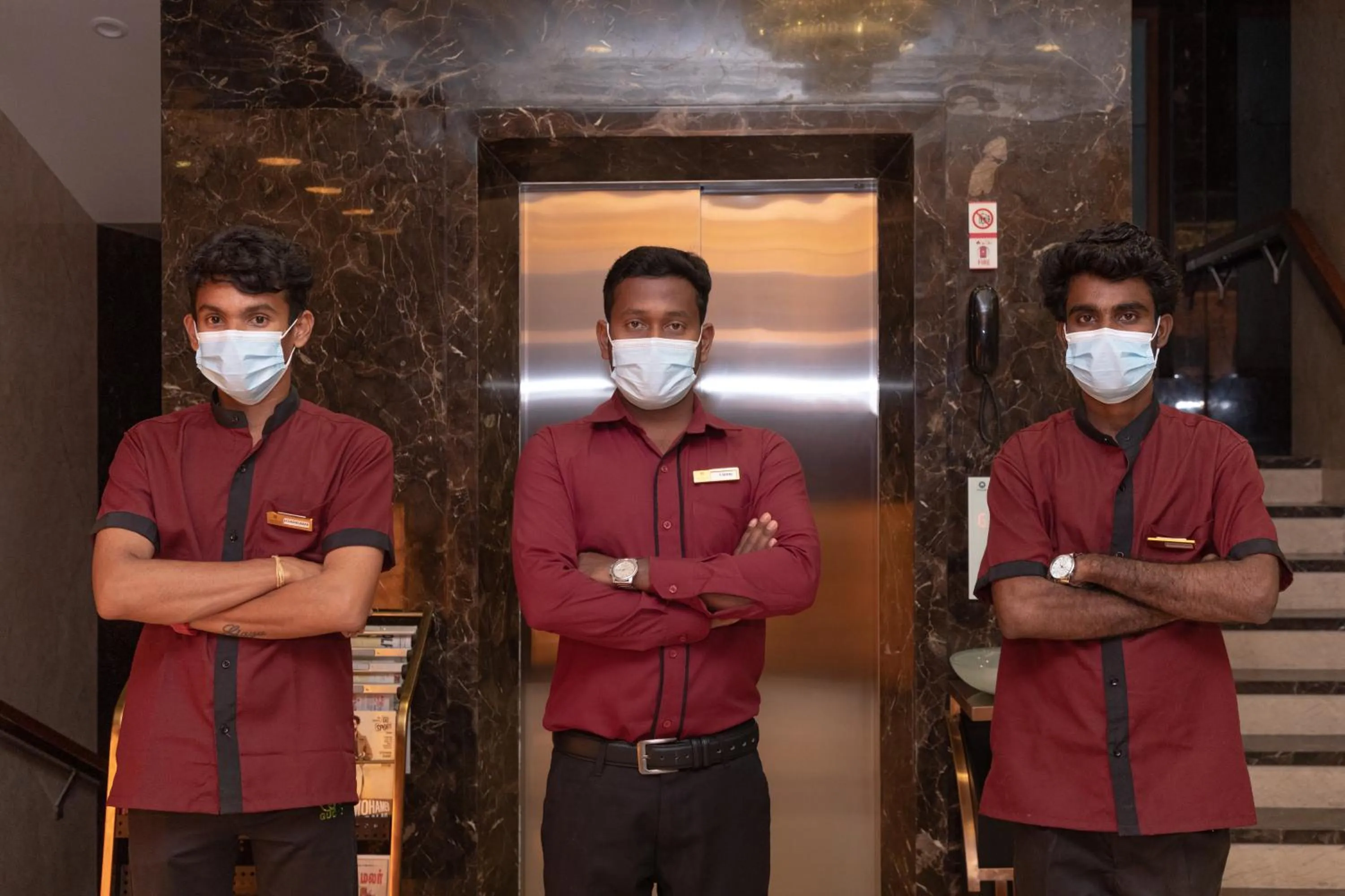 Staff in The Madras Grand