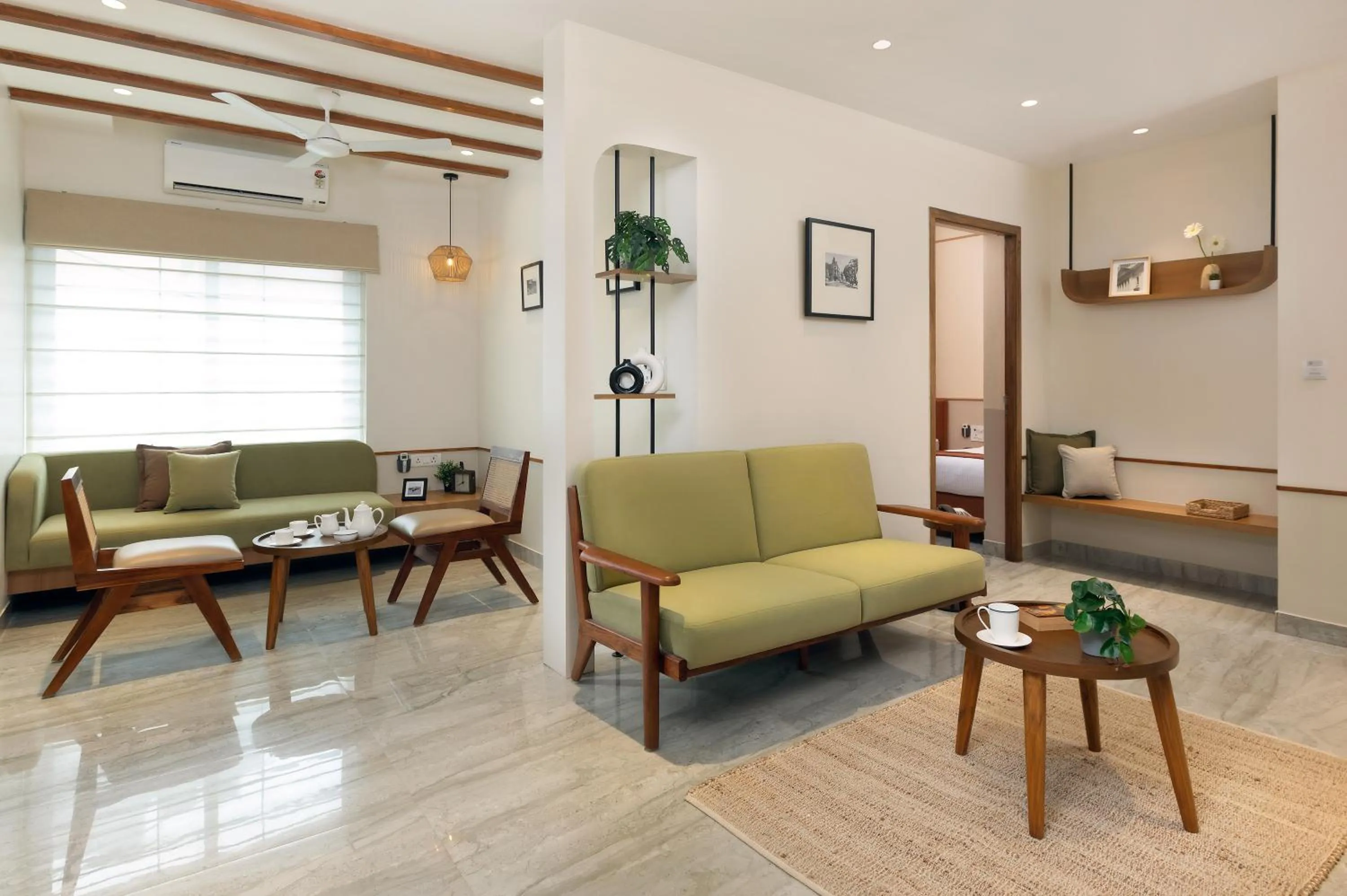 Living room in The Madras Grand