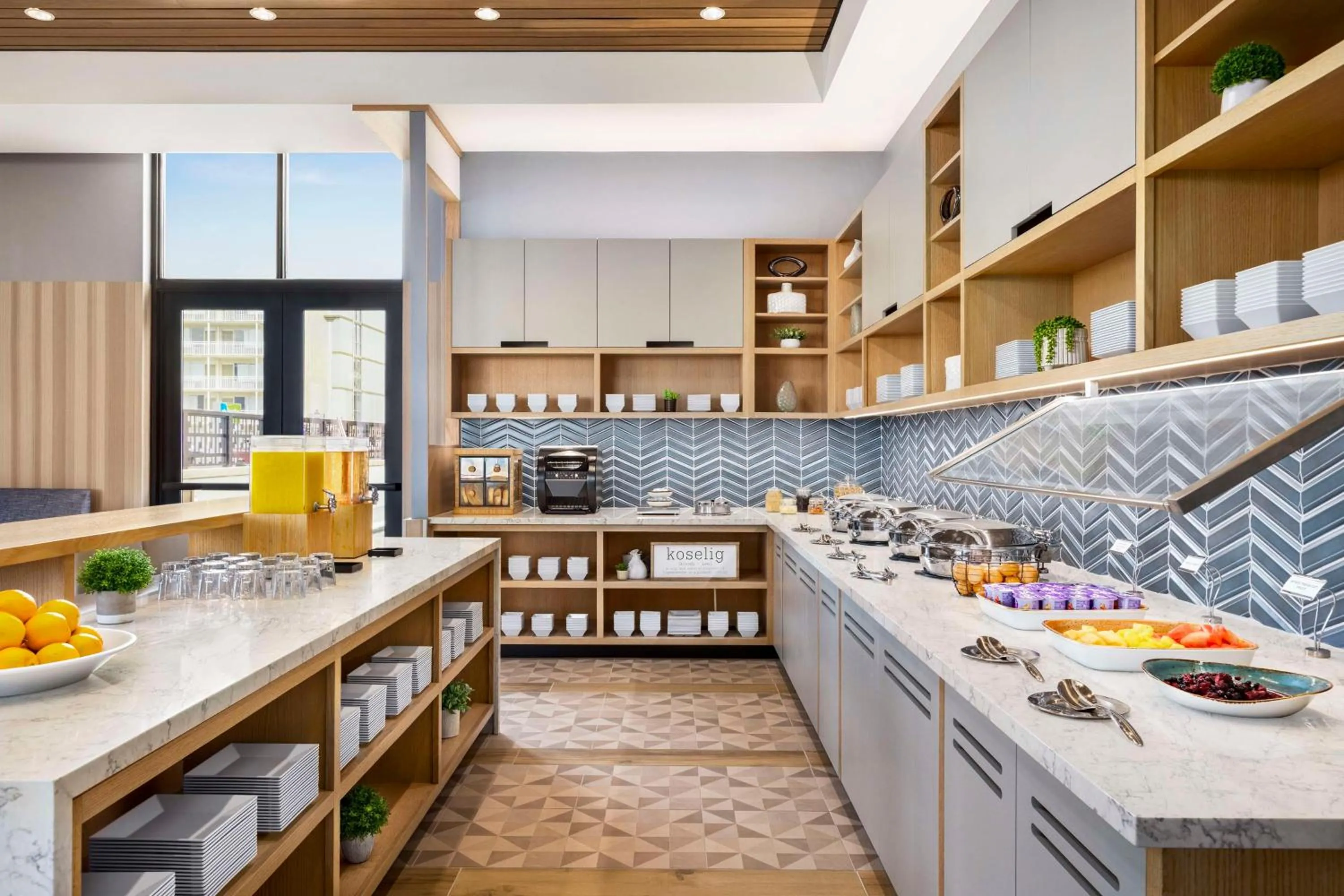 Breakfast in Hyatt Place Virginia Beach Oceanfront