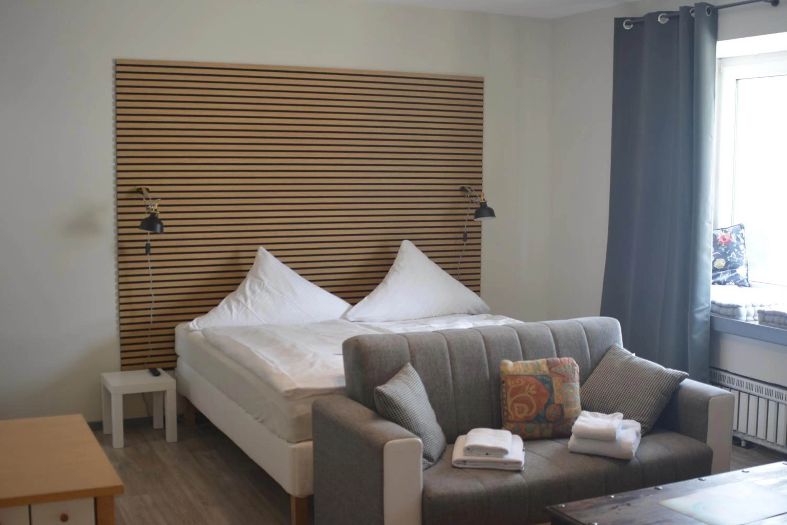 Bedroom, Bed in Budgethotel Stadtbett Wolfsburg