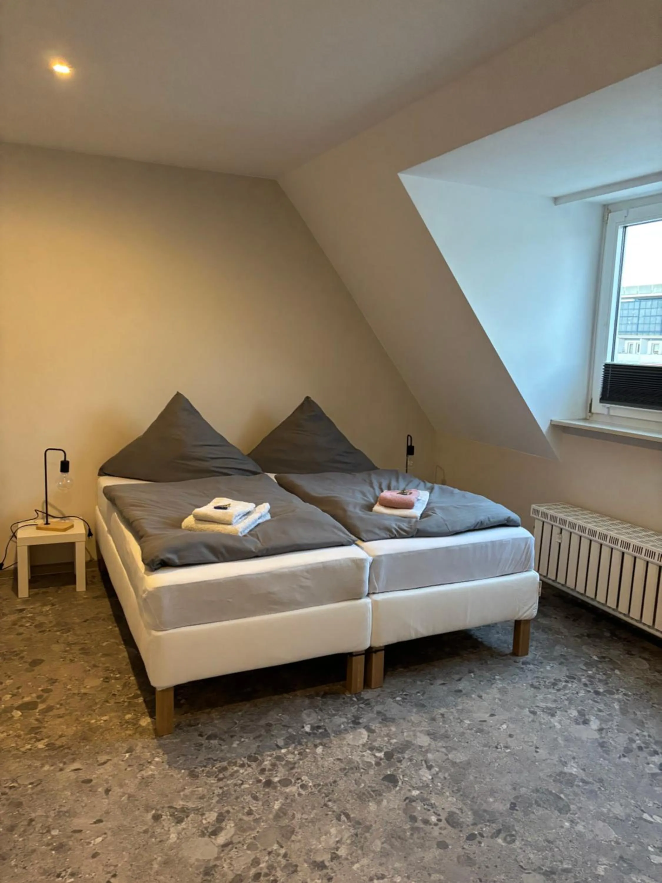 Bedroom, Bed in Budgethotel Stadtbett Wolfsburg