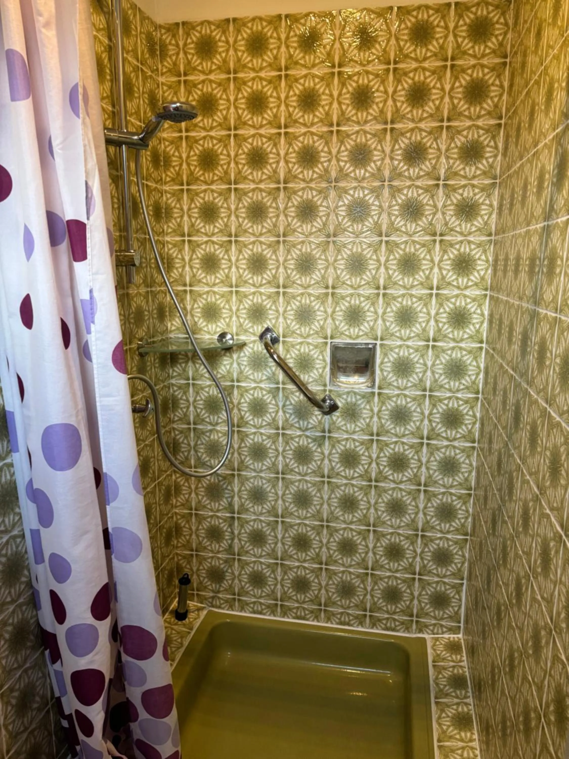 Shower in Hotel Niedersachsen