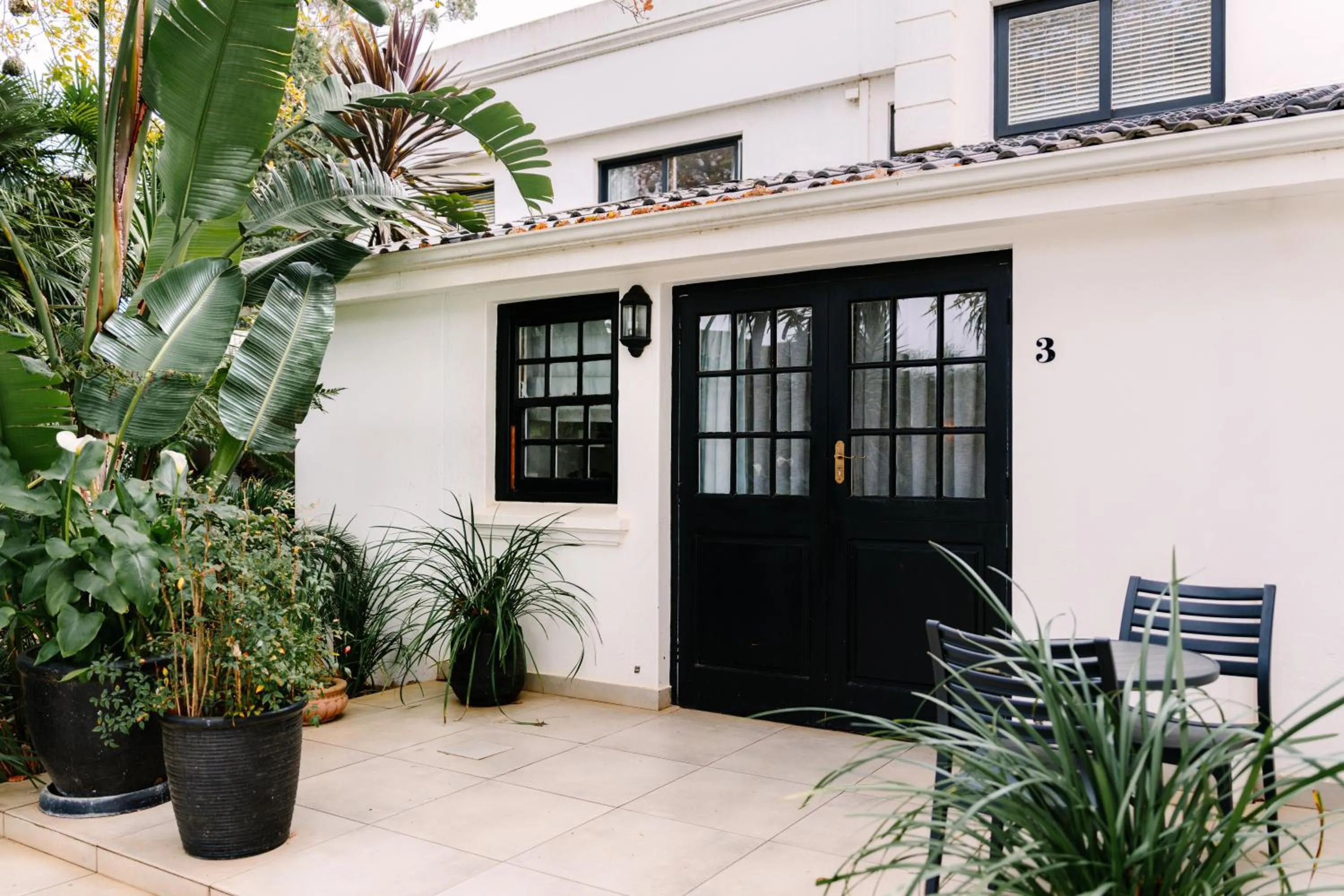Inner courtyard view in The Salene Hotel & Apartments