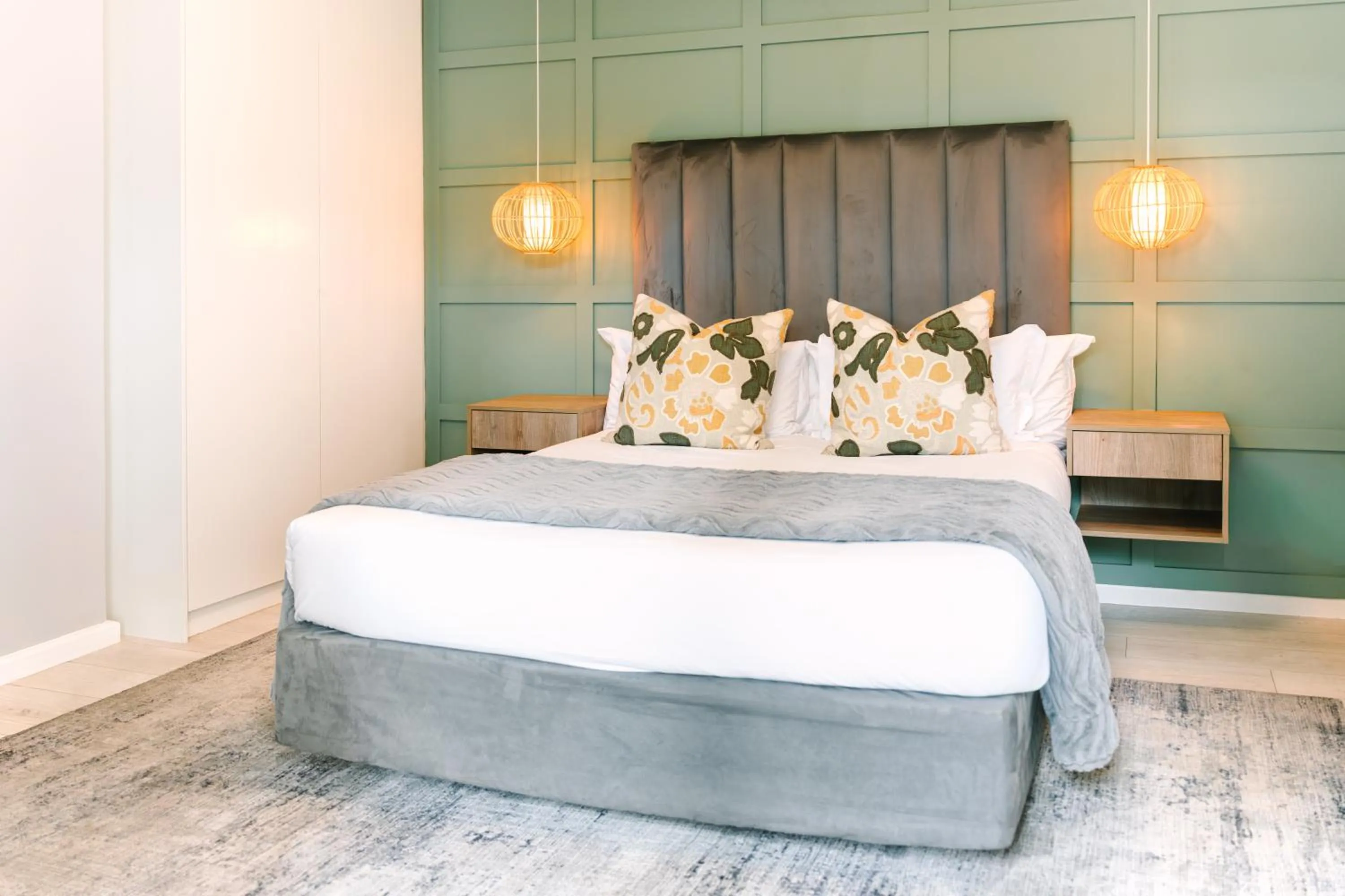 Bed in The Salene Hotel & Apartments