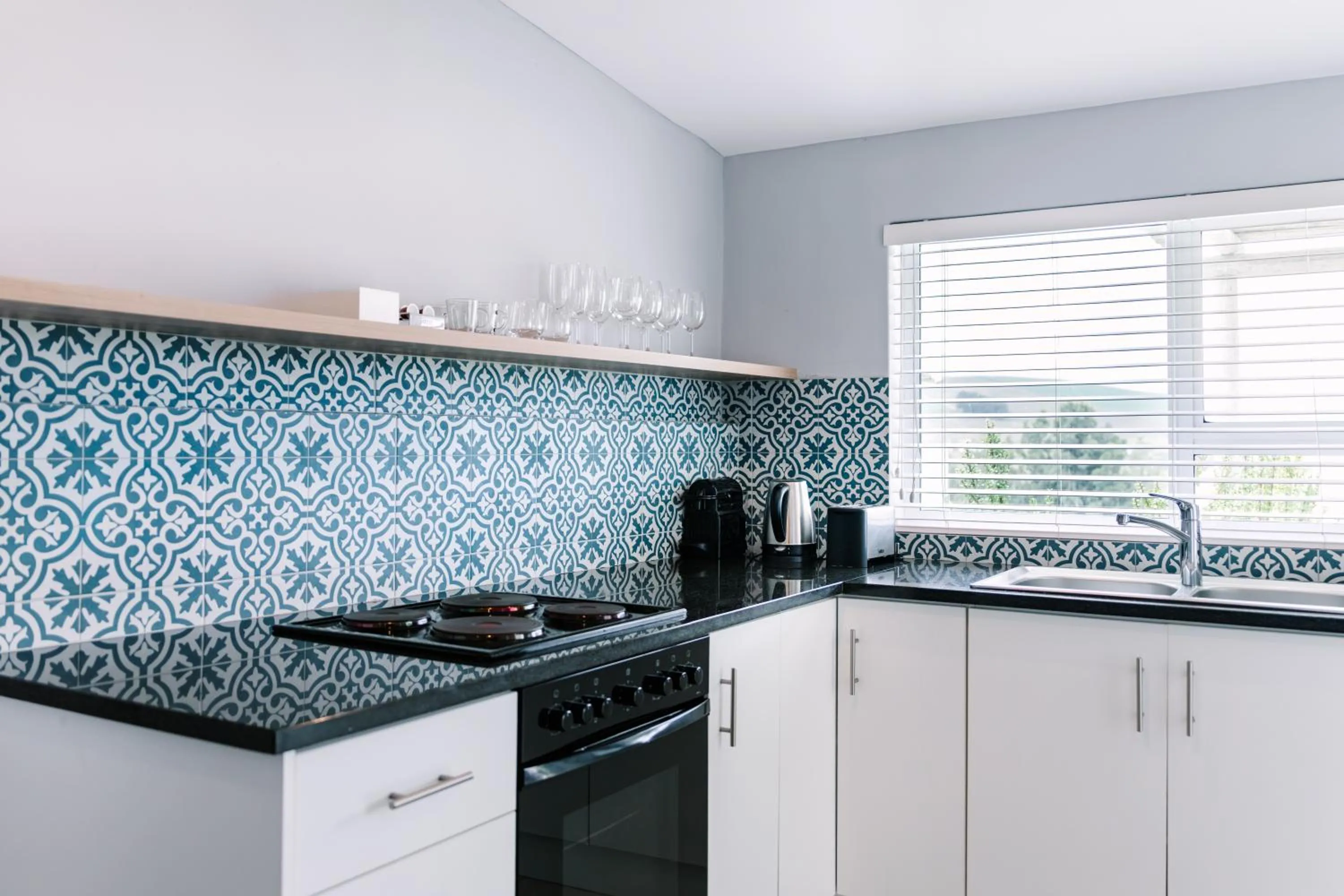 Kitchen or kitchenette in The Salene Hotel & Apartments