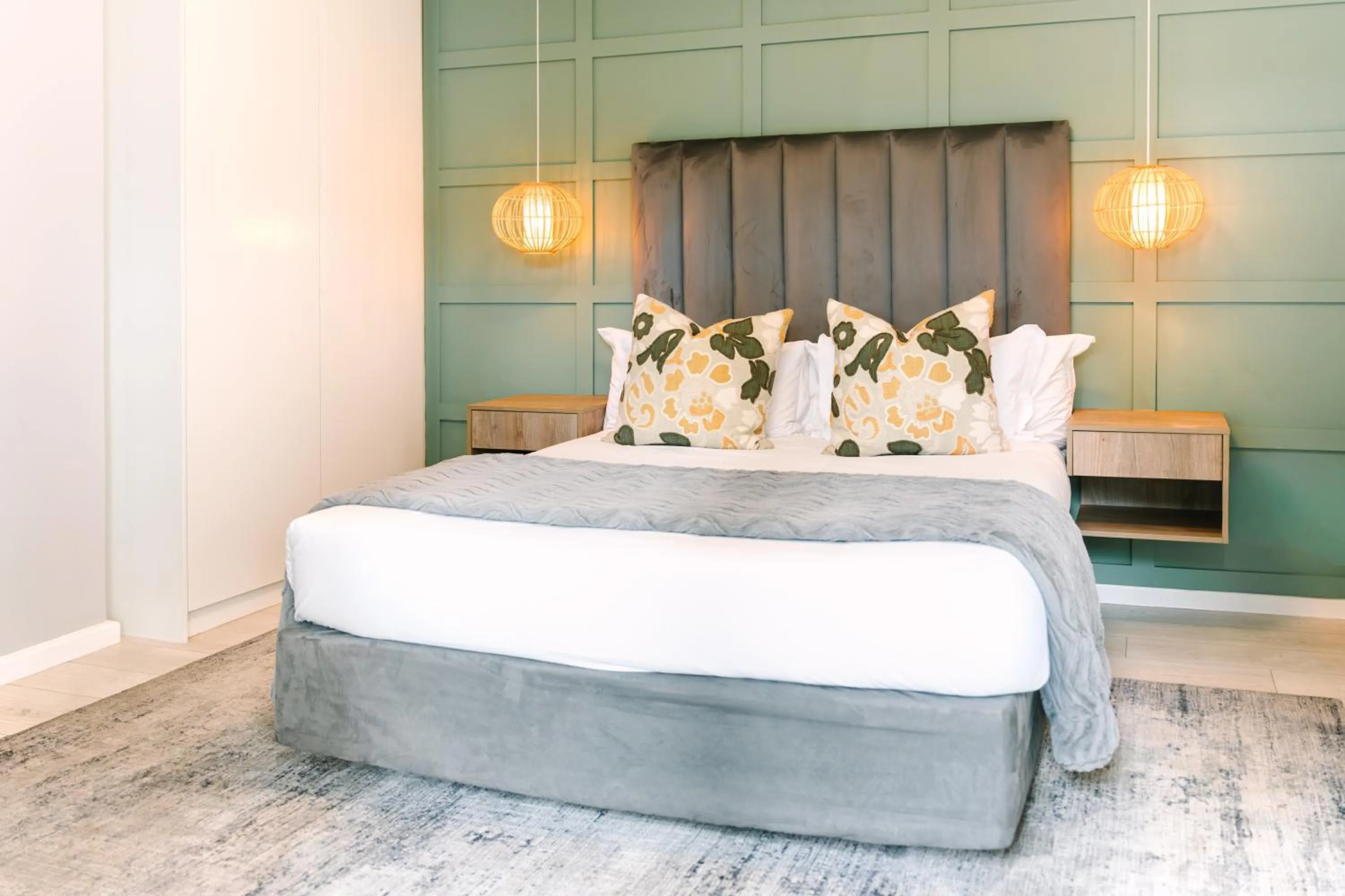 Bed in The Salene Hotel & Apartments