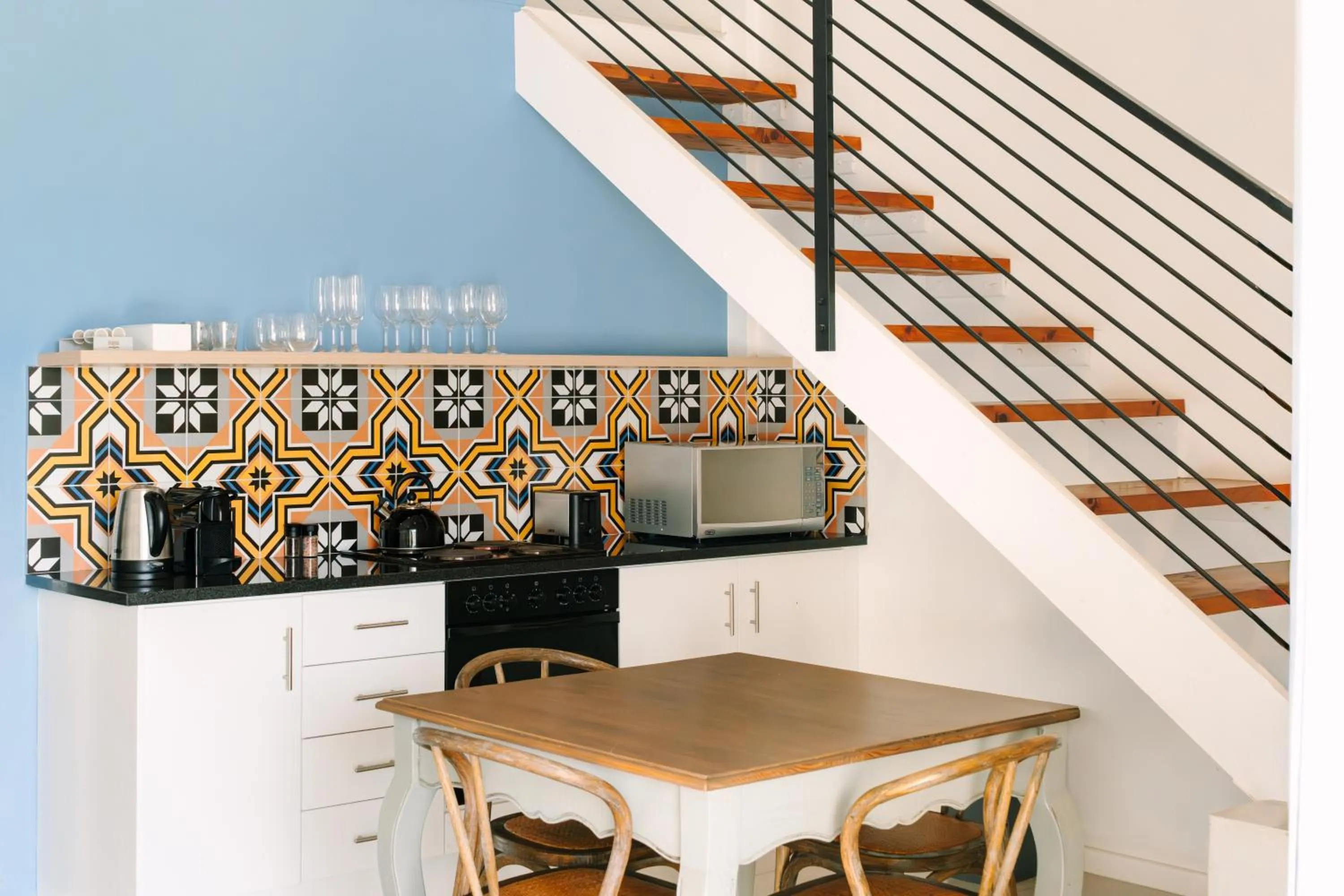 Kitchen or kitchenette in The Salene Hotel & Apartments