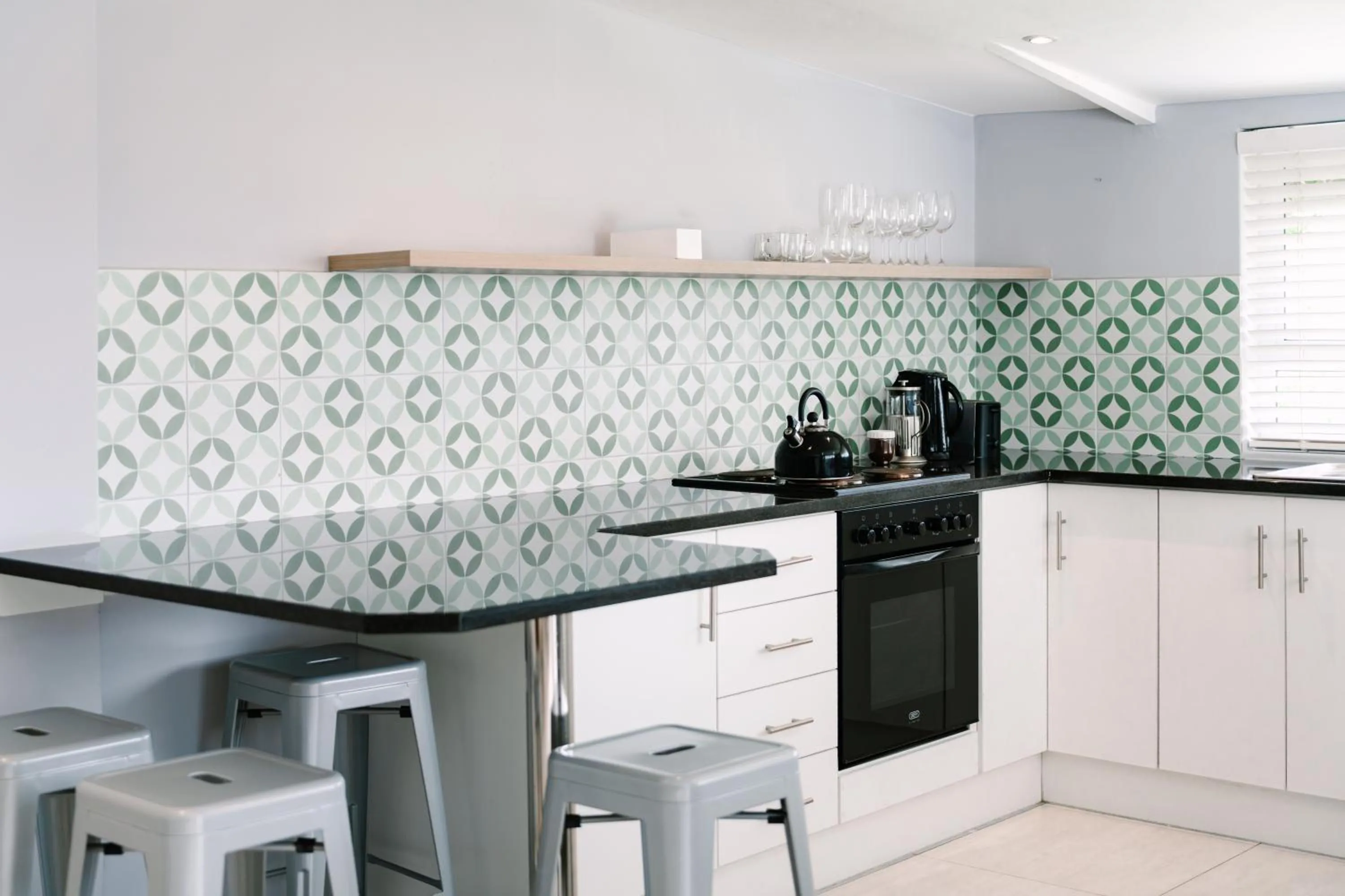 Kitchen or kitchenette in The Salene Hotel & Apartments