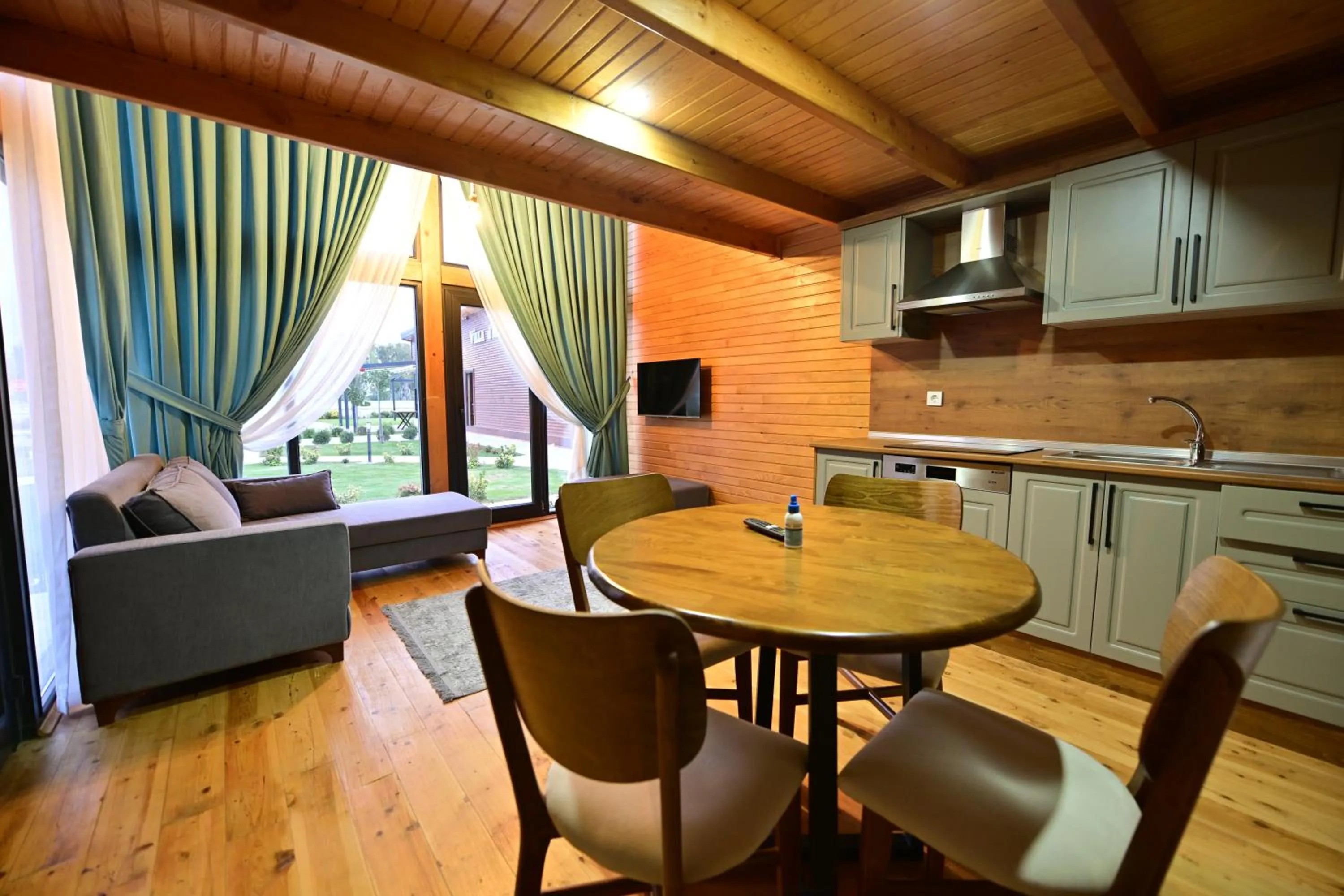 Kitchen or kitchenette in Villa d'Mare