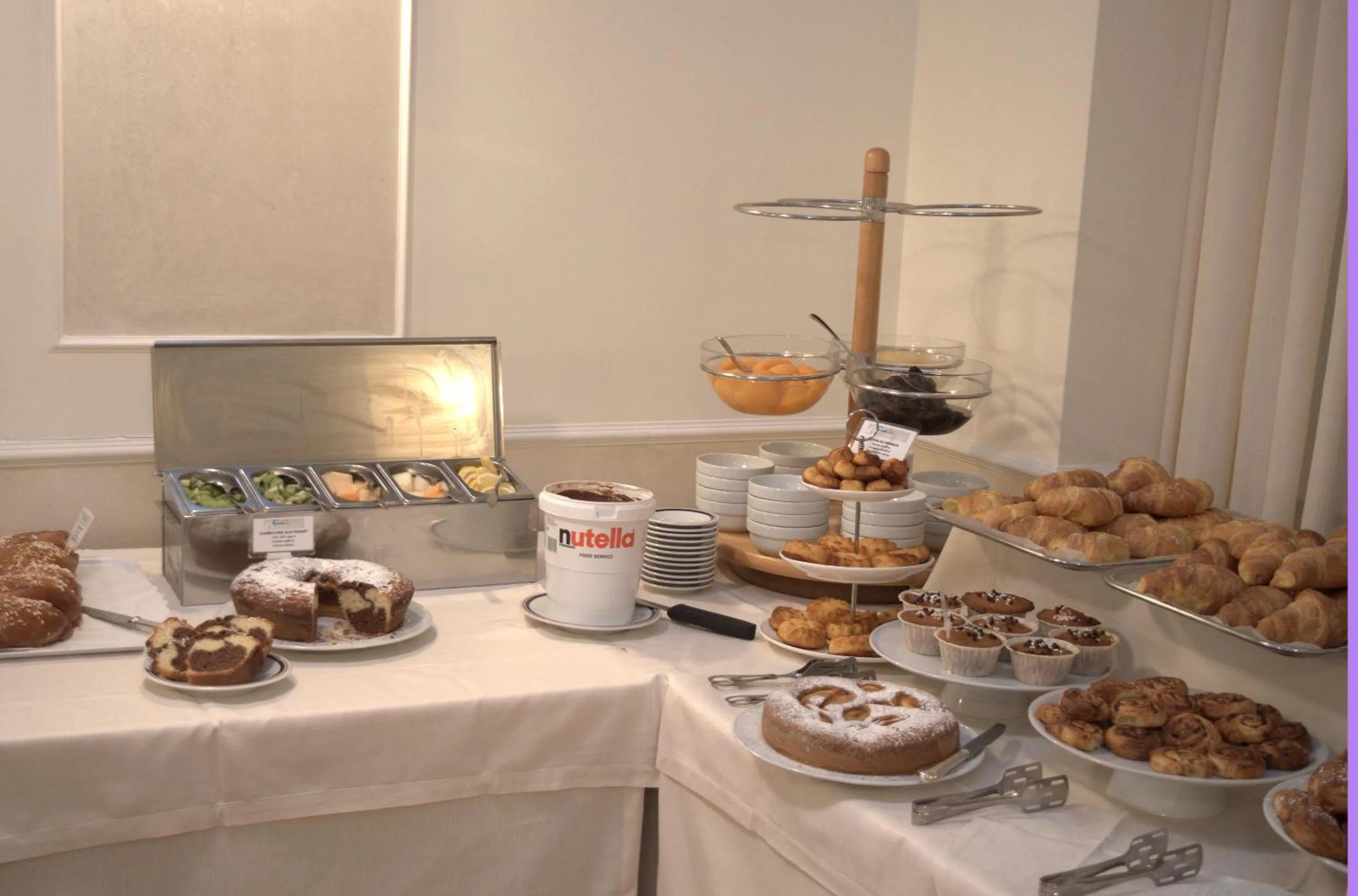 Continental breakfast in Hotel Terme Alexander