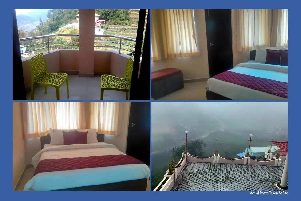 Balcony/Terrace, Bed in Bogar Palace Kodaikanal