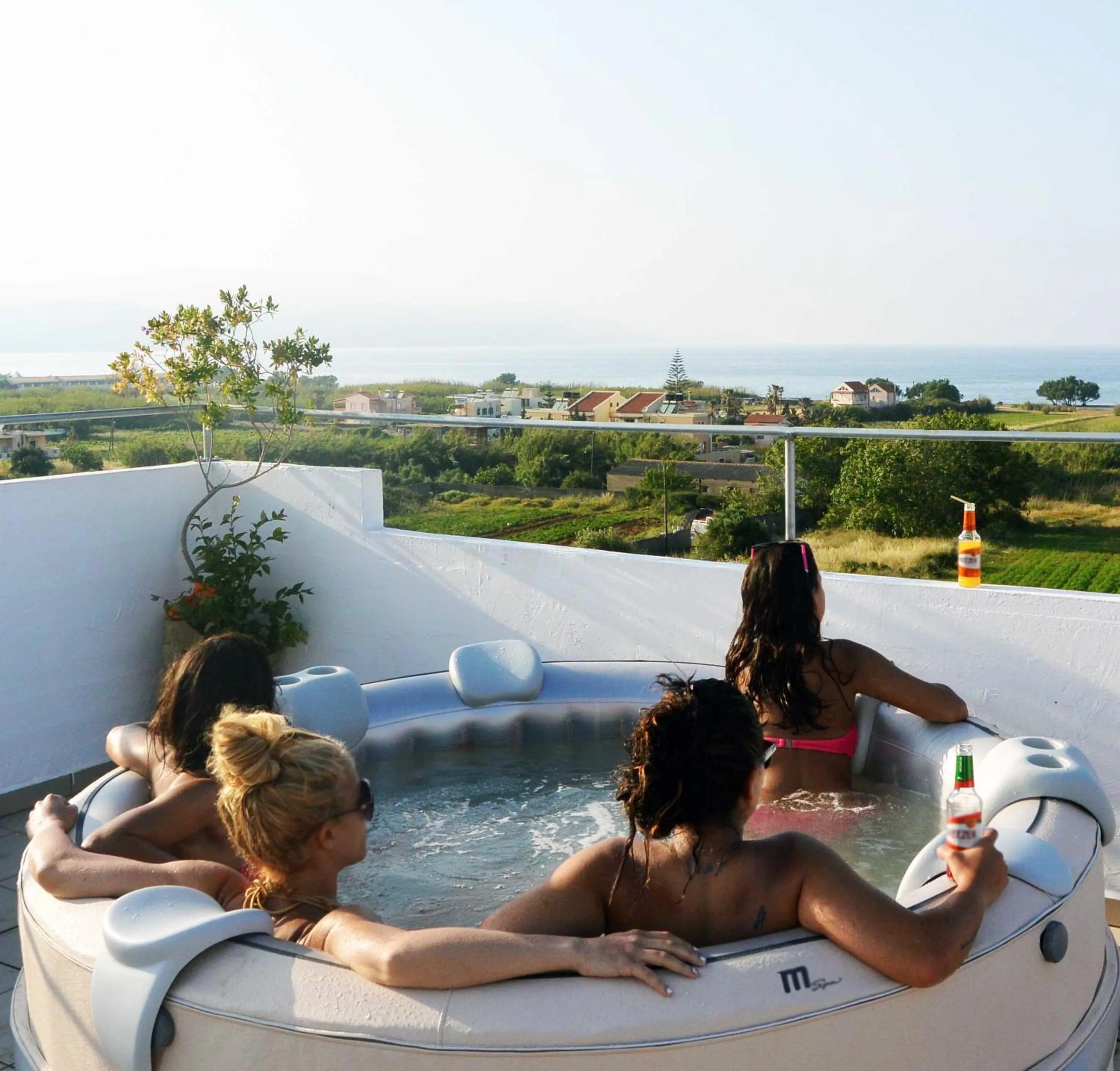 Garden in Louladakis Apartments