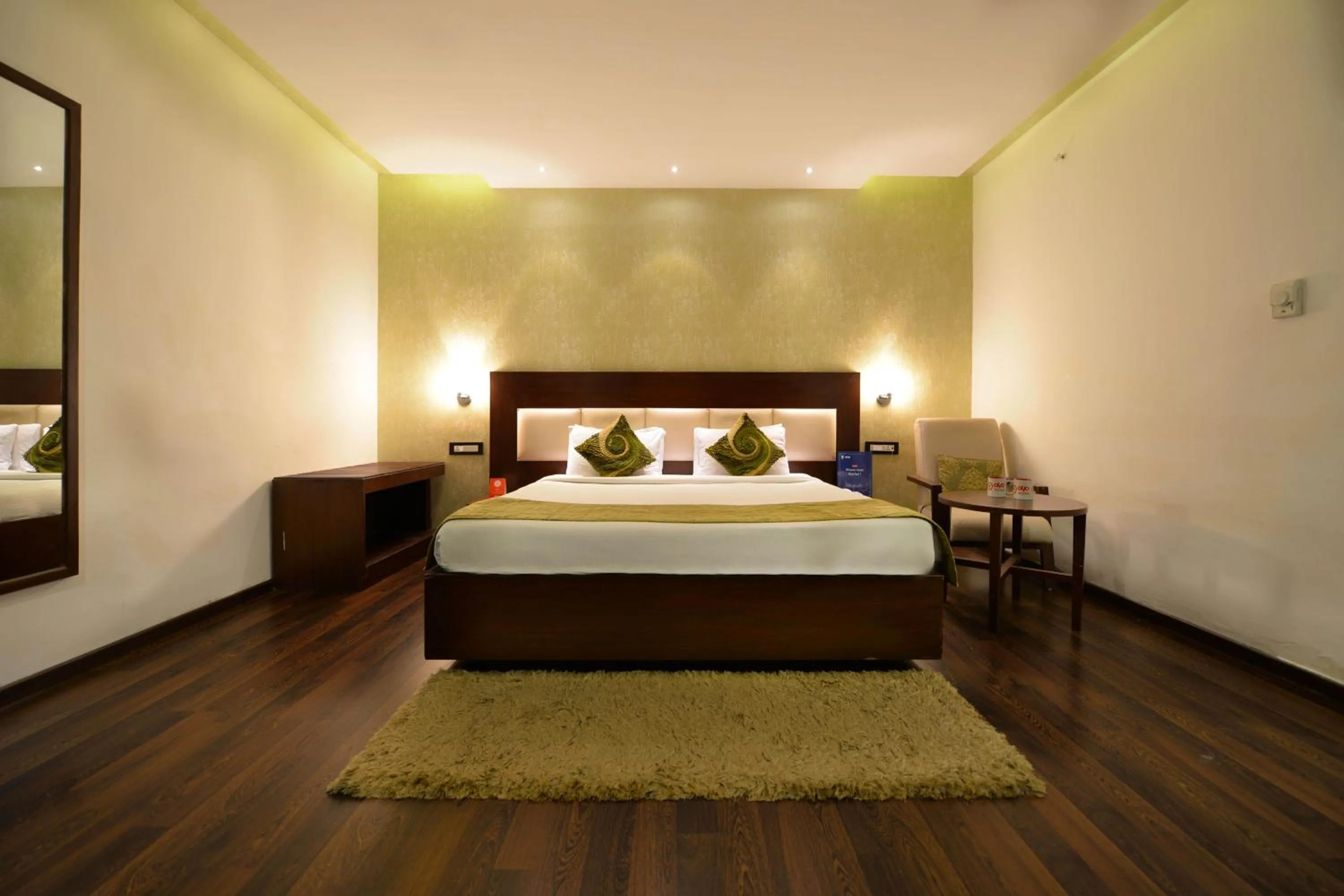 Bed in Hemaadri Grand