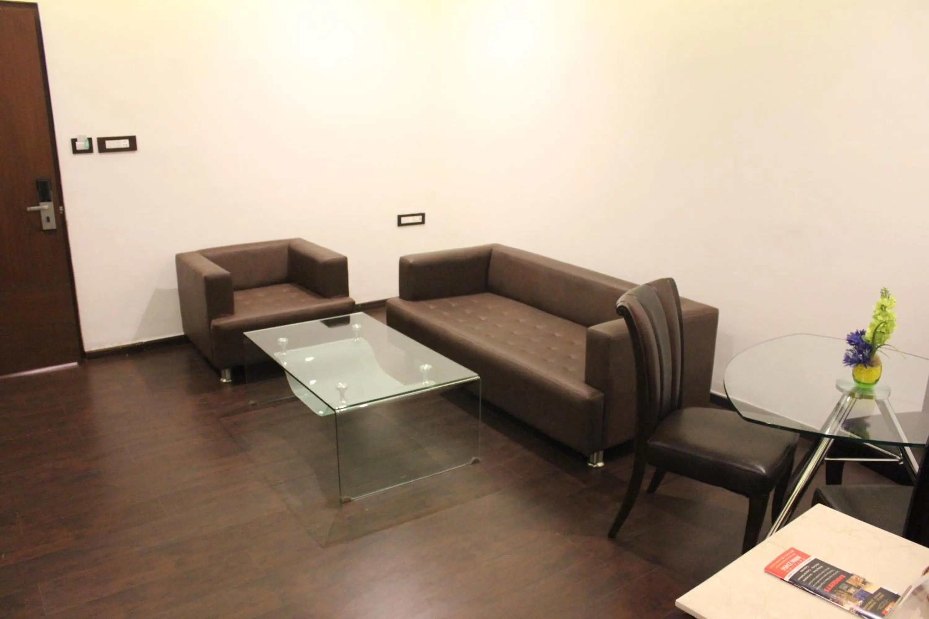 Living room in Hemaadri Grand