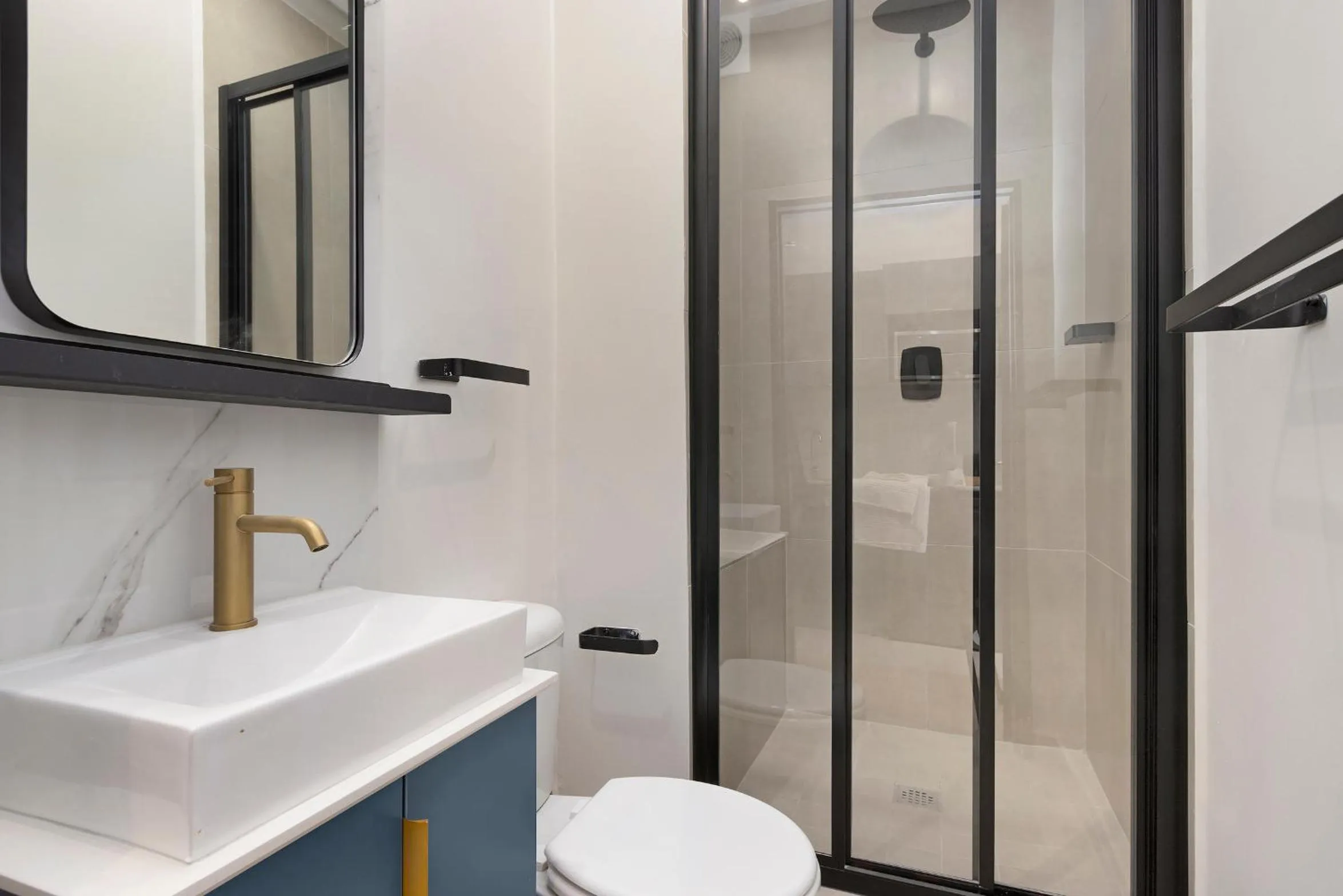 Bathroom in The Archer Aparthotel by Totalstay