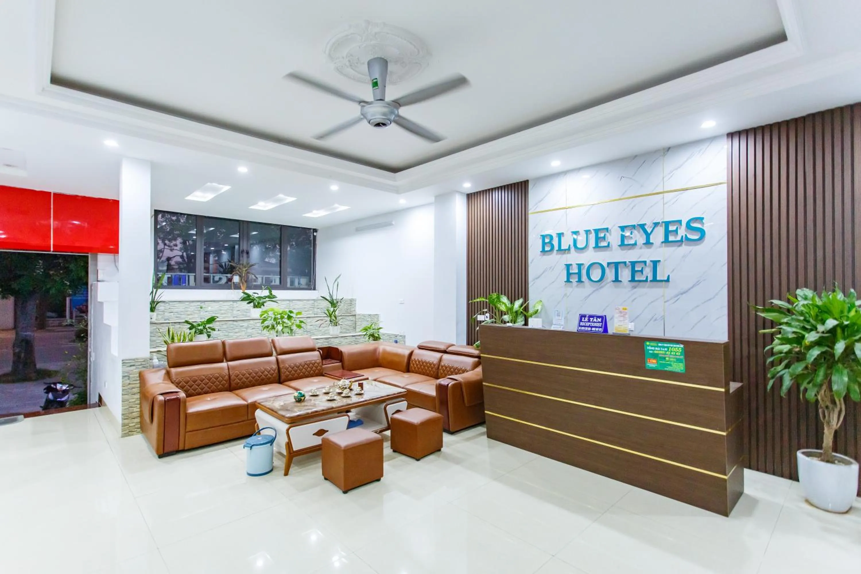 Property logo or sign in Blue Eyes Hotel