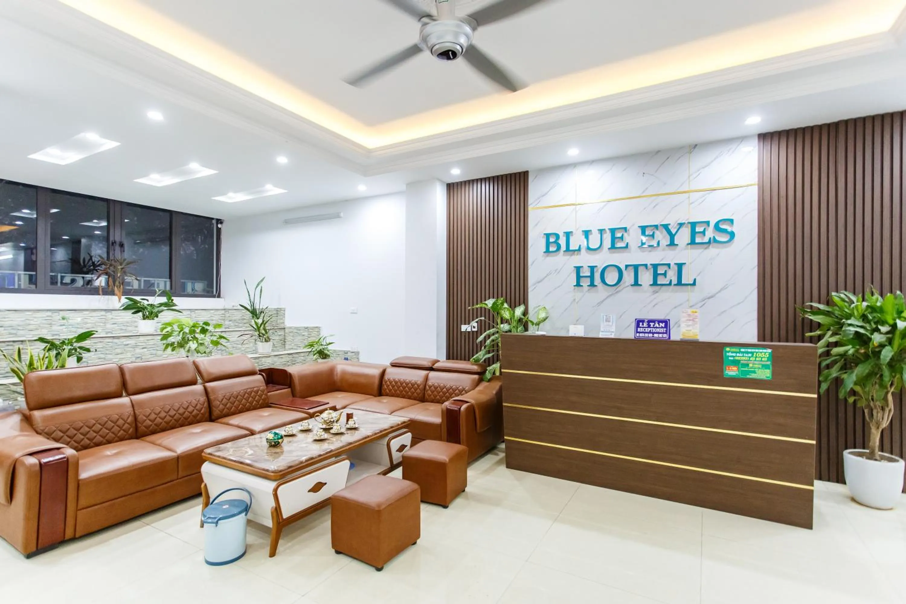 Property logo or sign in Blue Eyes Hotel