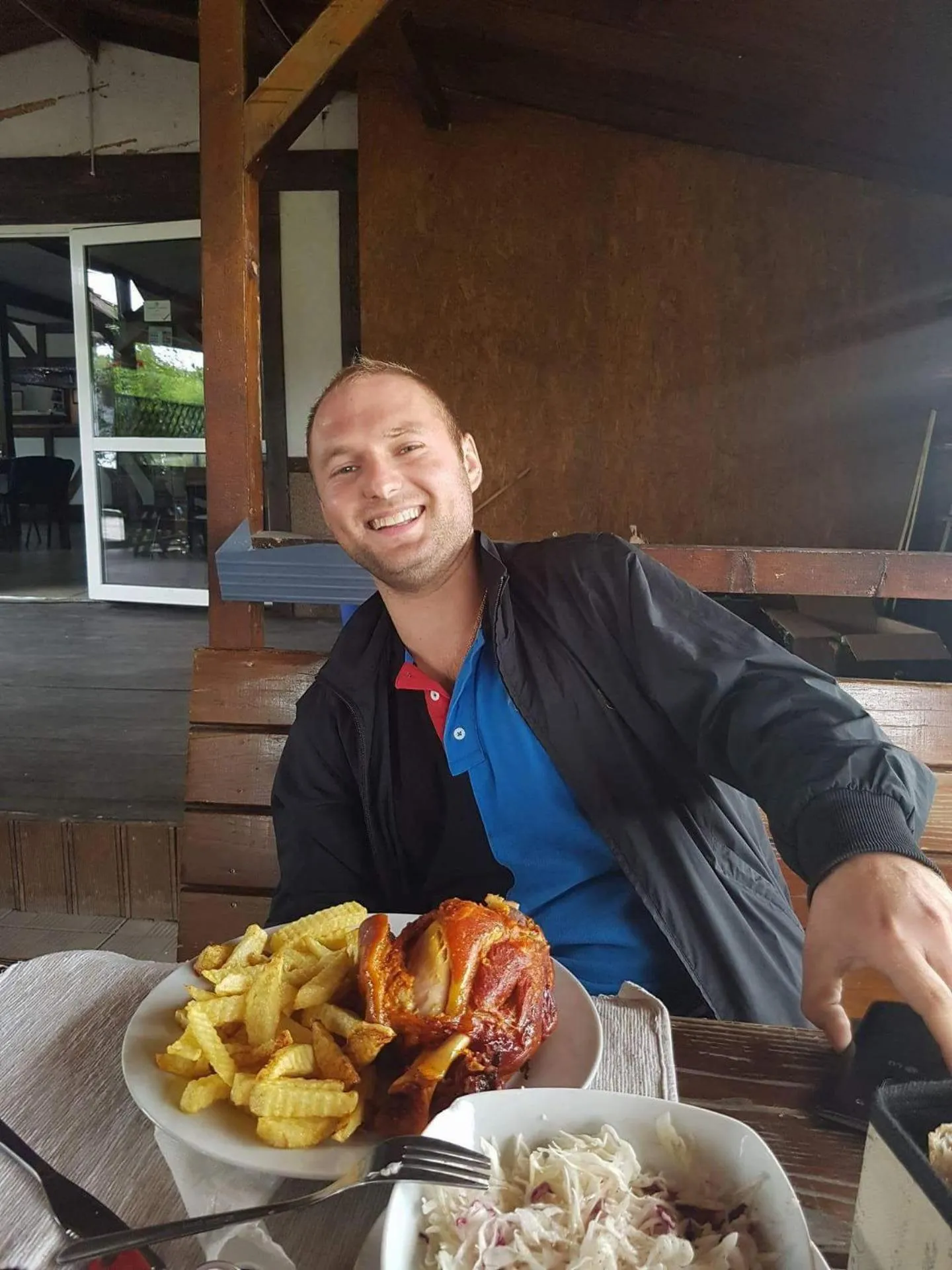 People in Motel Traffic